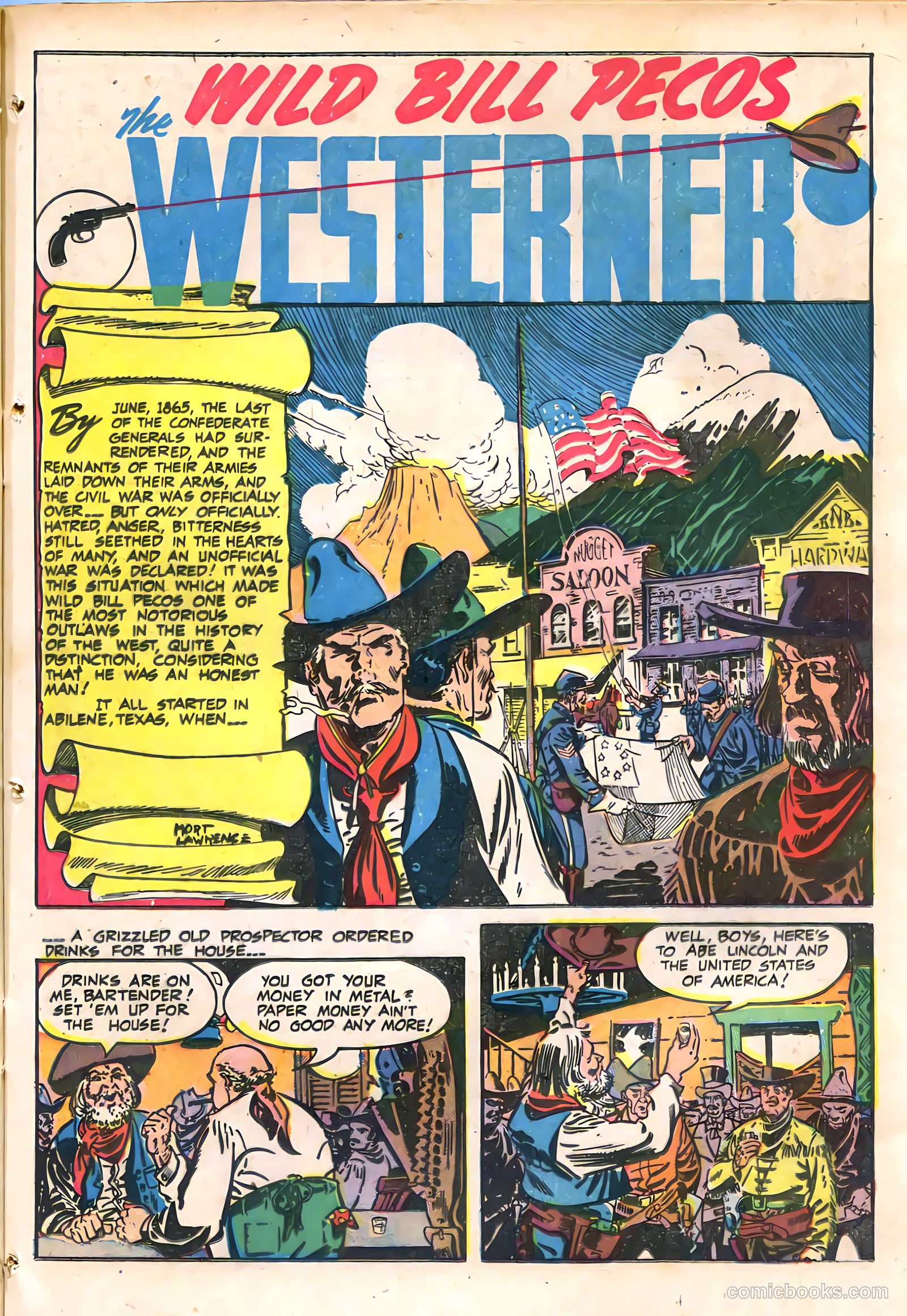The Westerner Comics #15 (1948) — page 17 of 52