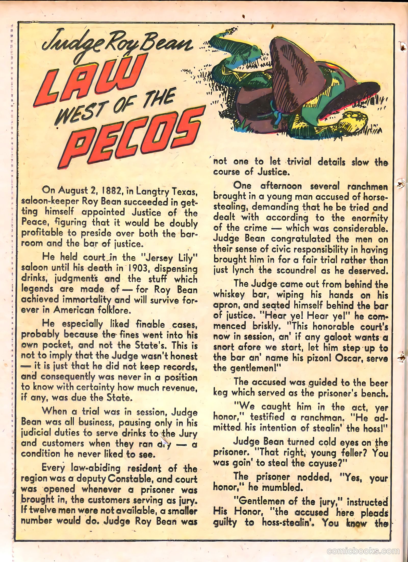 The Westerner Comics #15 (1948) — page 36 of 52