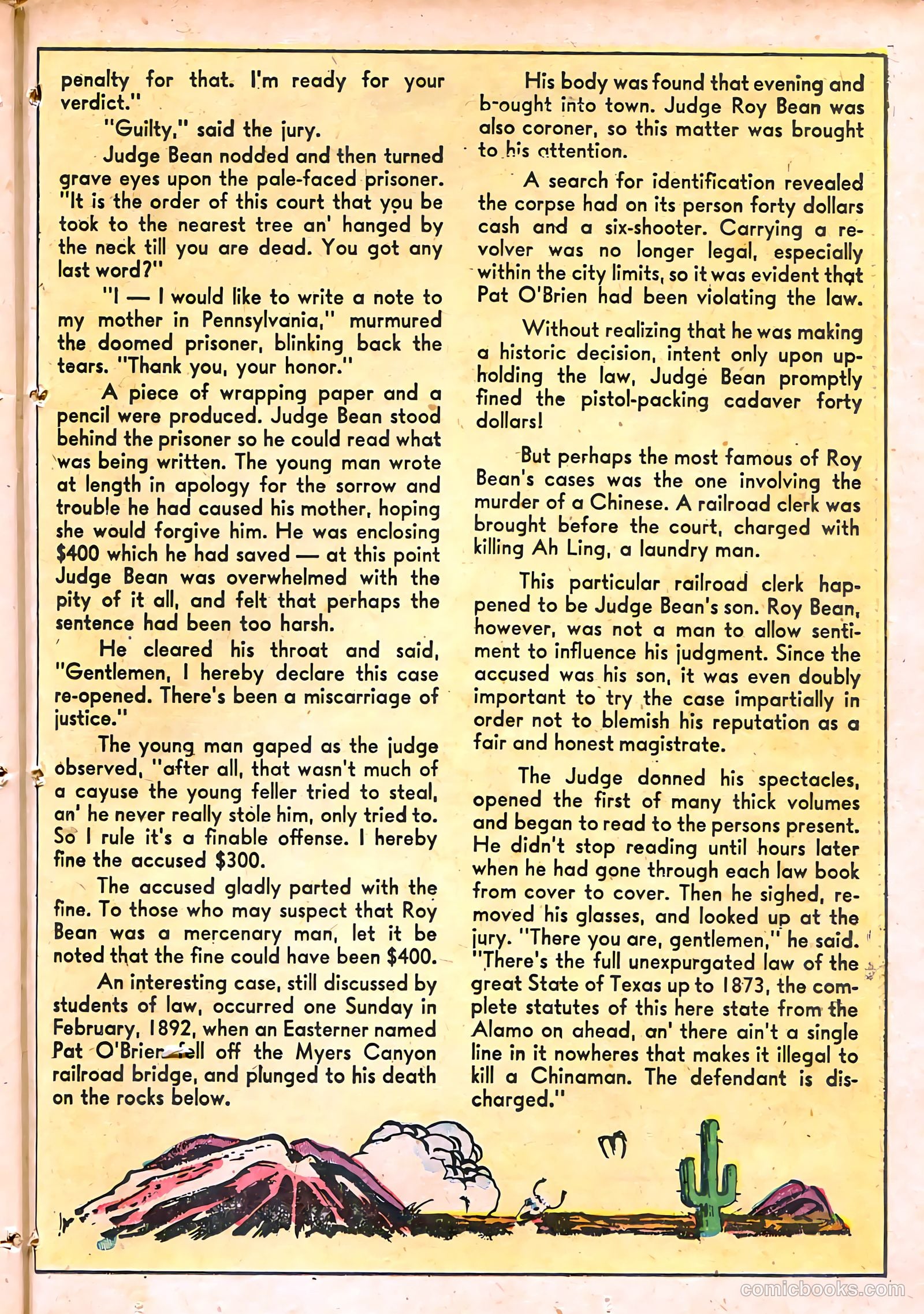 The Westerner Comics #15 (1948) — page 37 of 52
