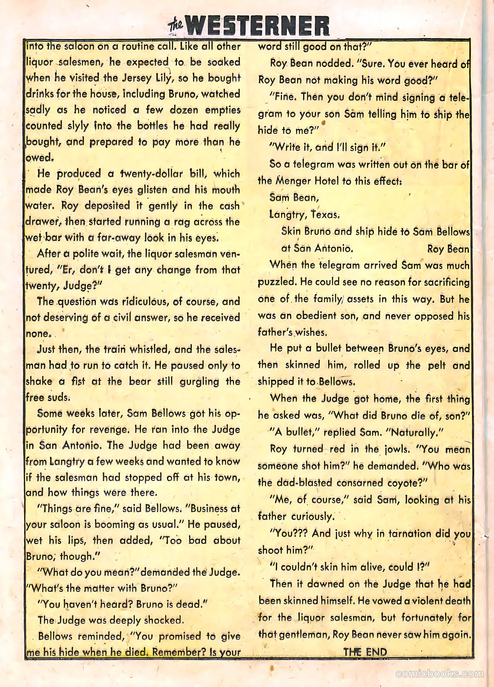 The Westerner #16 (1944) — page 30 of 52