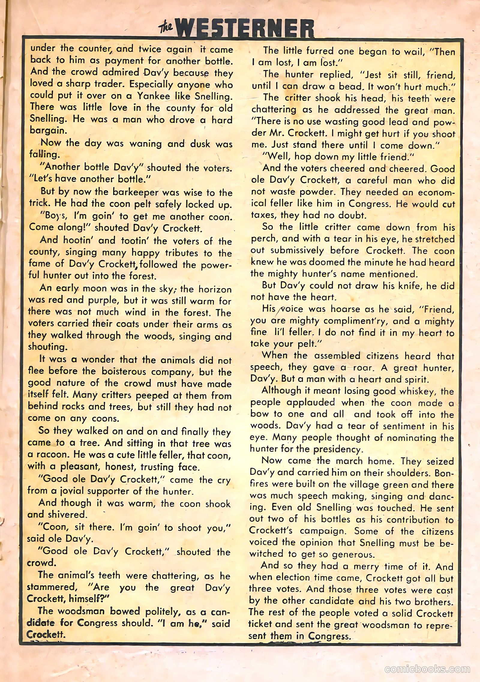 The Westerner #17 (1948) — page 29 of 52