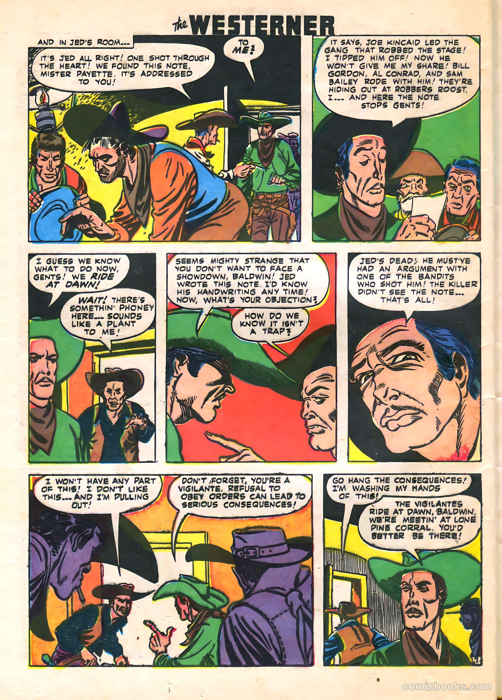 The Westerner #17 (1948) — page 36 of 52