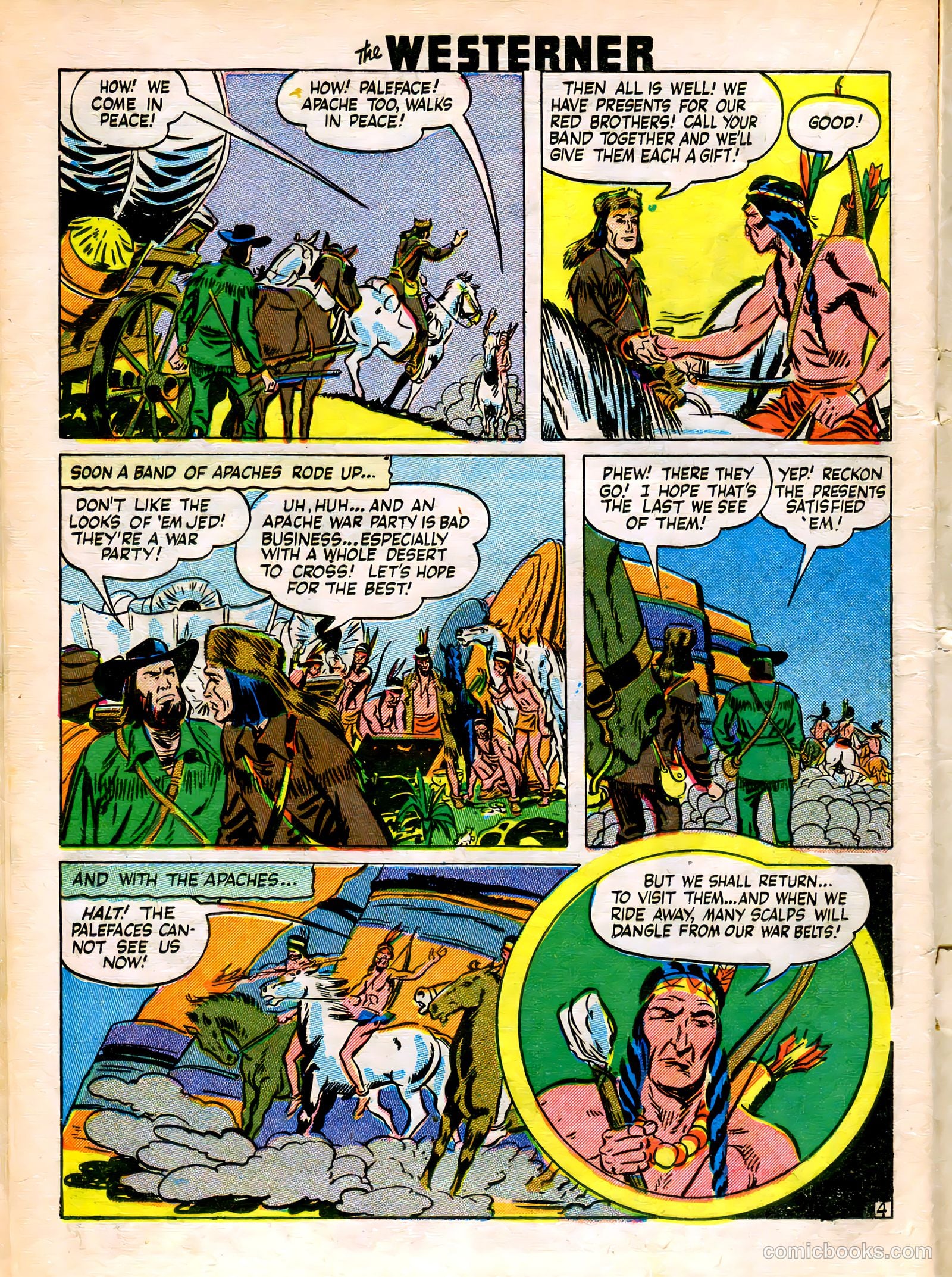 The Westerner #18 (1949) — page 22 of 52