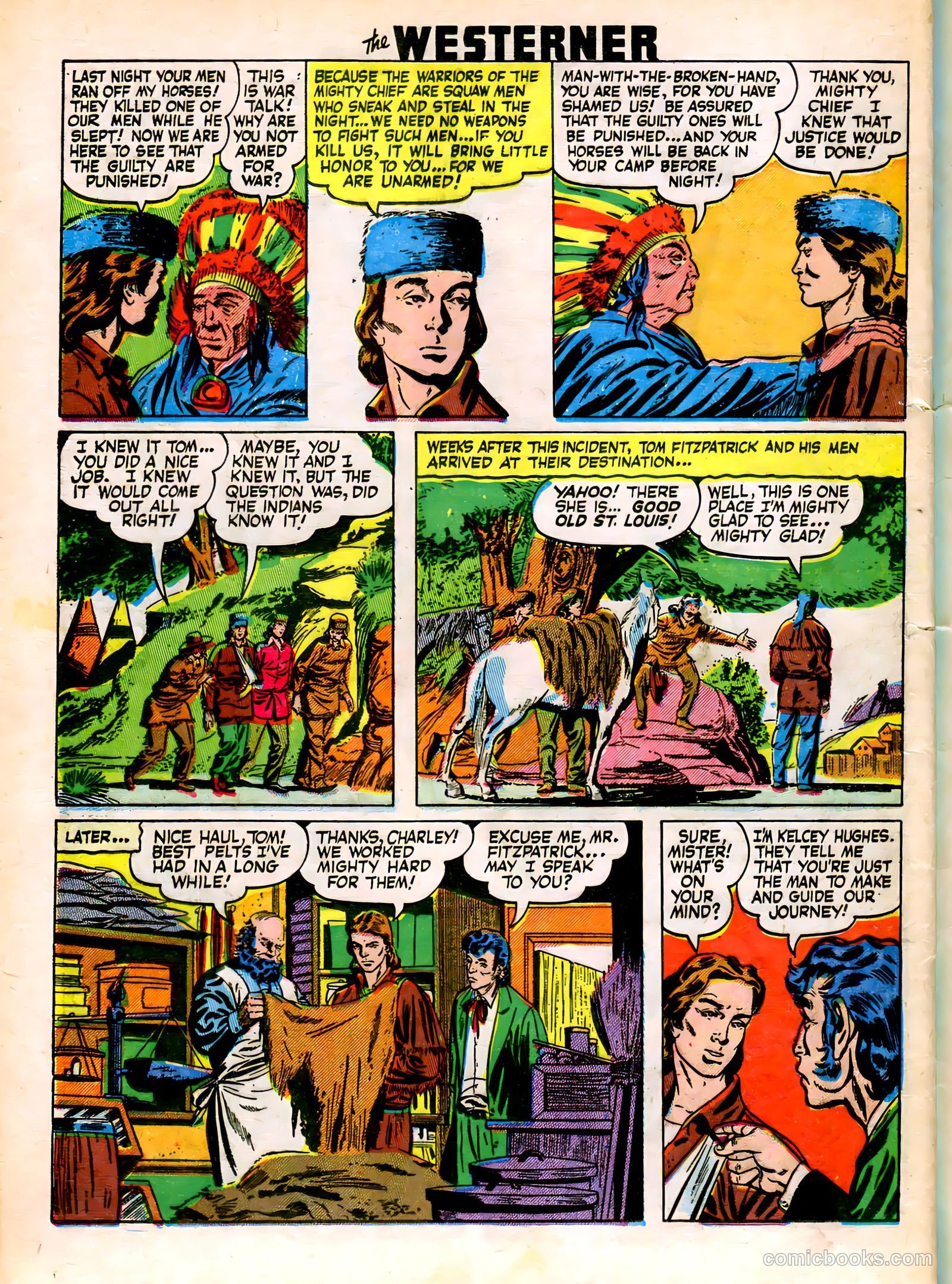 The Westerner #18 (1949) — page 34 of 52