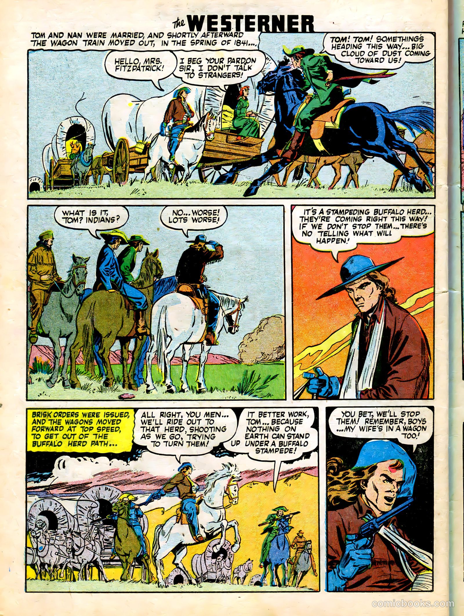 The Westerner #18 (1949) — page 36 of 52
