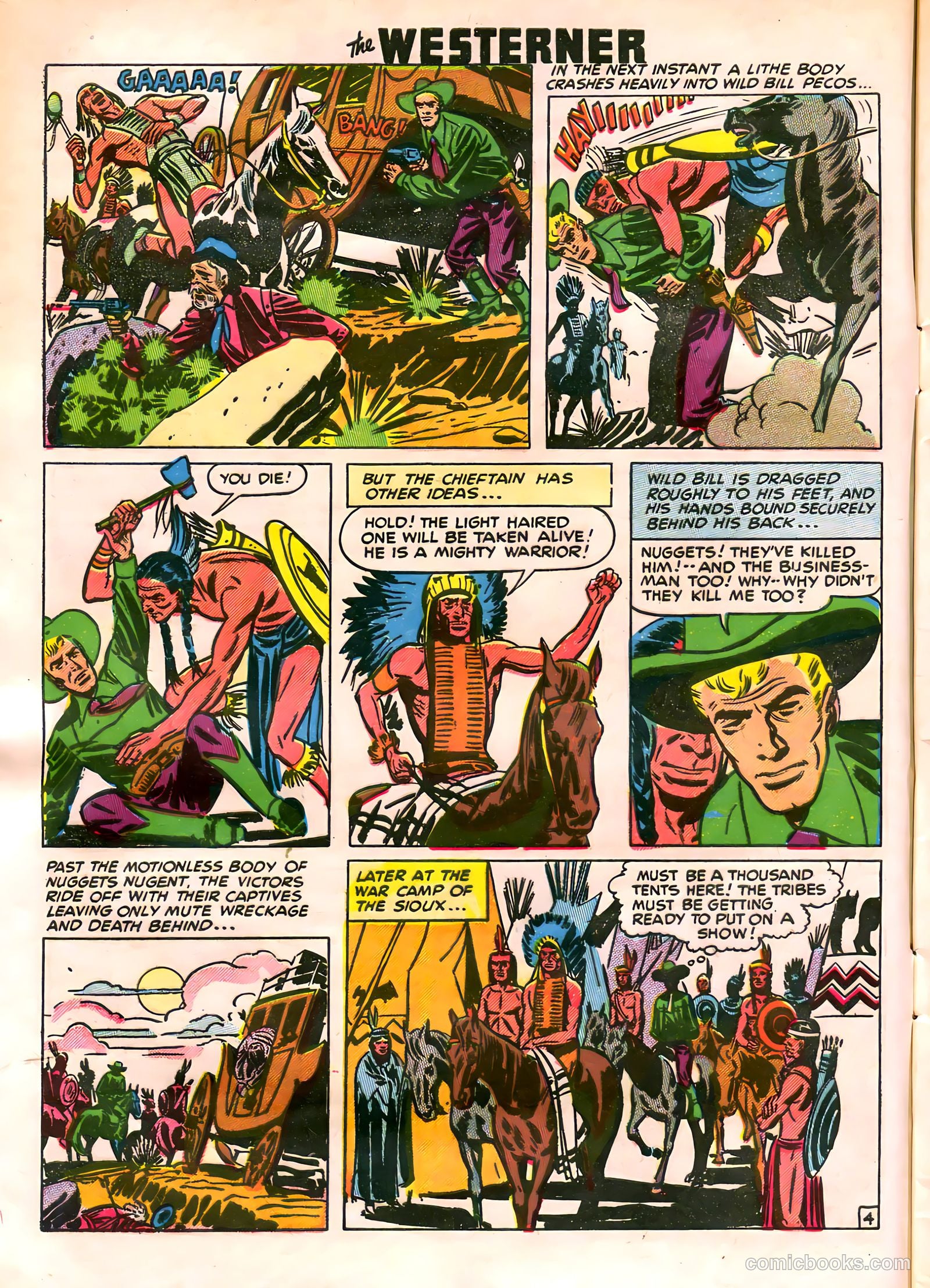 The Westerner Comics #19 (1949) — page 6 of 52