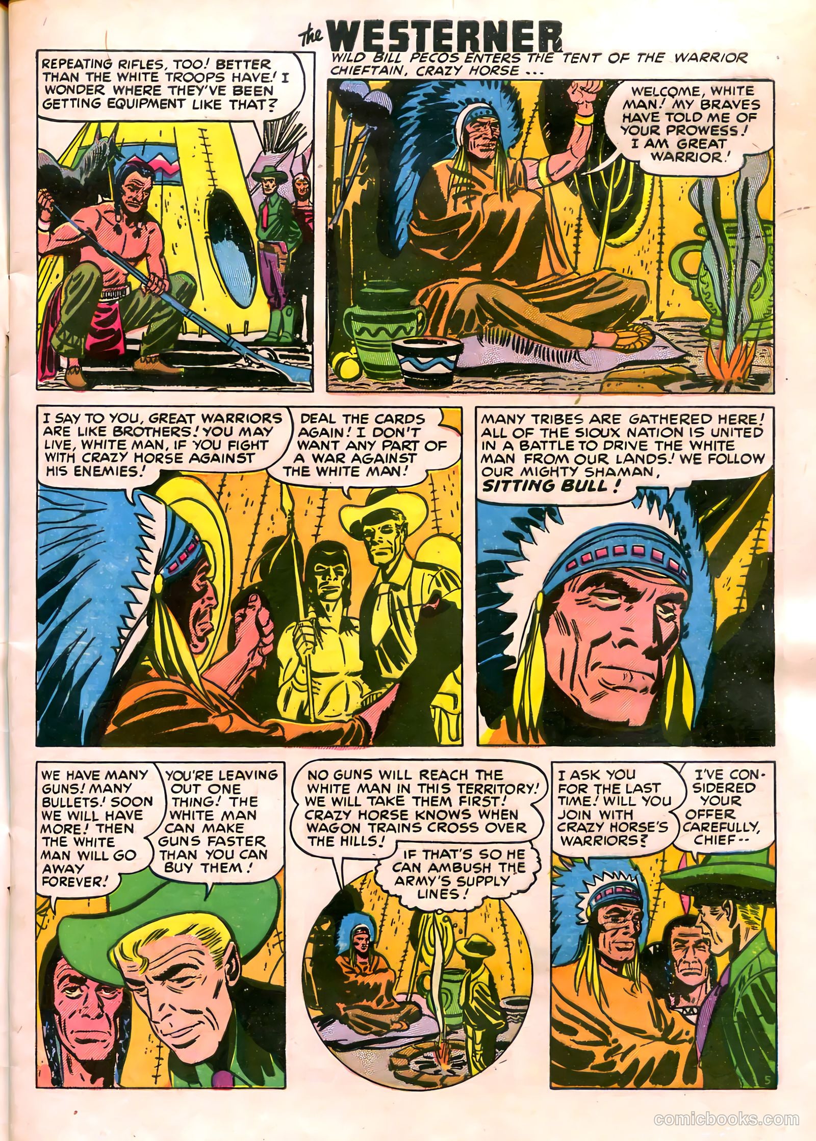 The Westerner Comics #19 (1949) — page 7 of 52