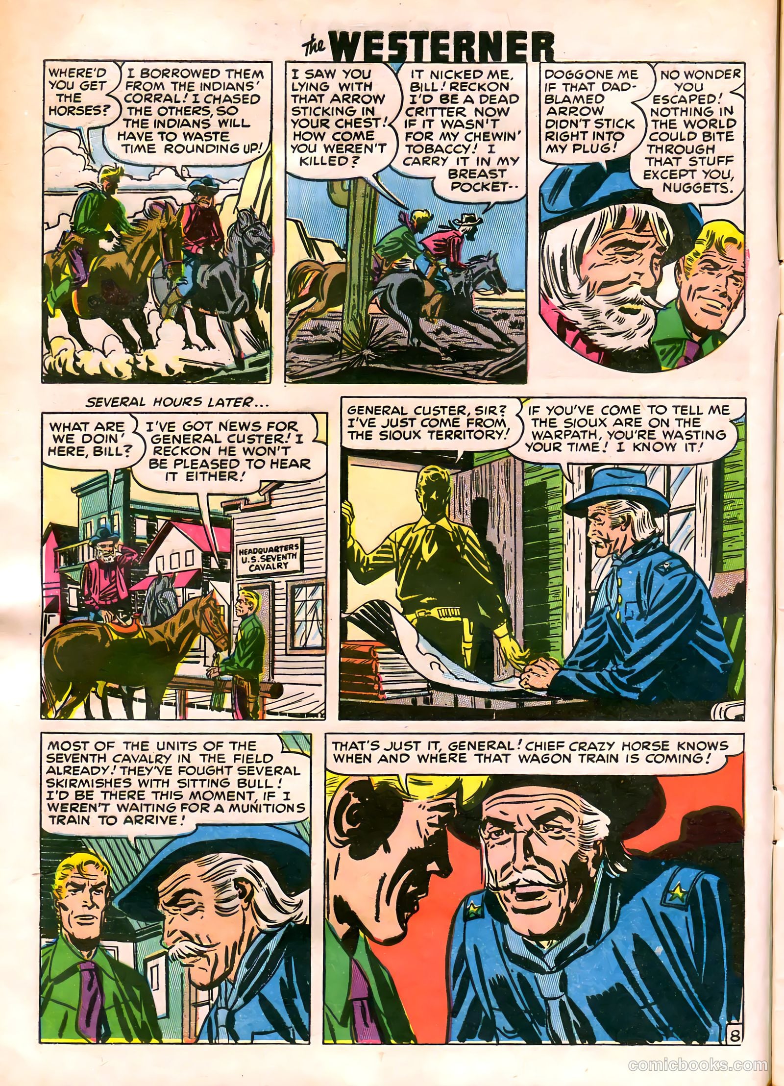 The Westerner Comics #19 (1949) — page 10 of 52