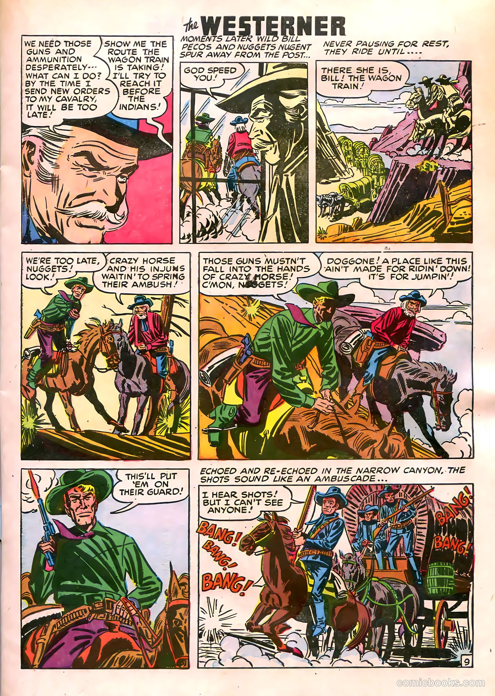 The Westerner Comics #19 (1949) — page 11 of 52