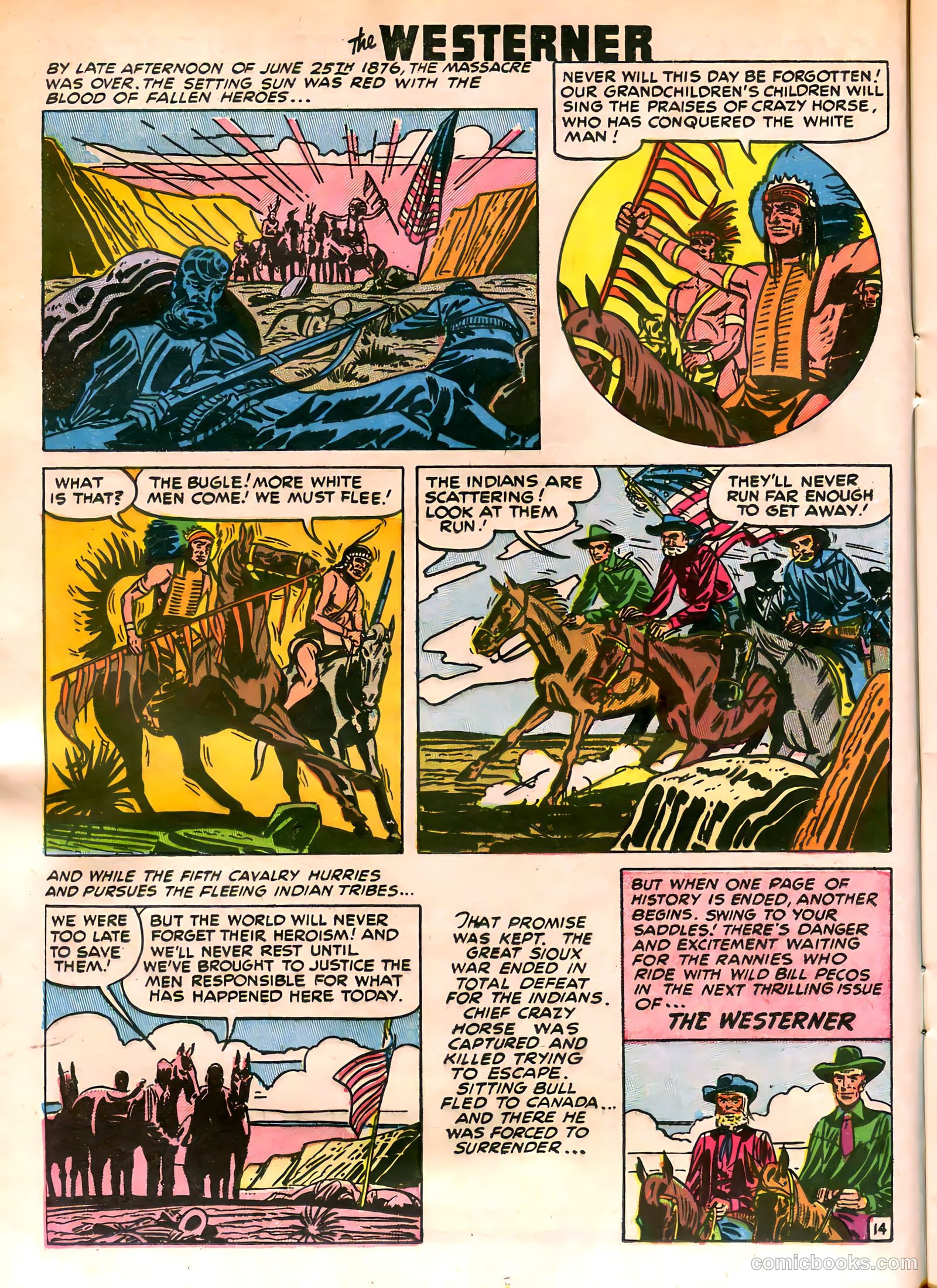 The Westerner Comics #19 (1949) — page 16 of 52