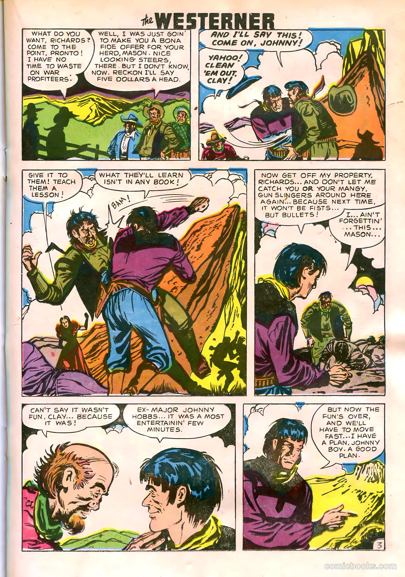 The Westerner Comics #19 (1949) — page 21 of 52