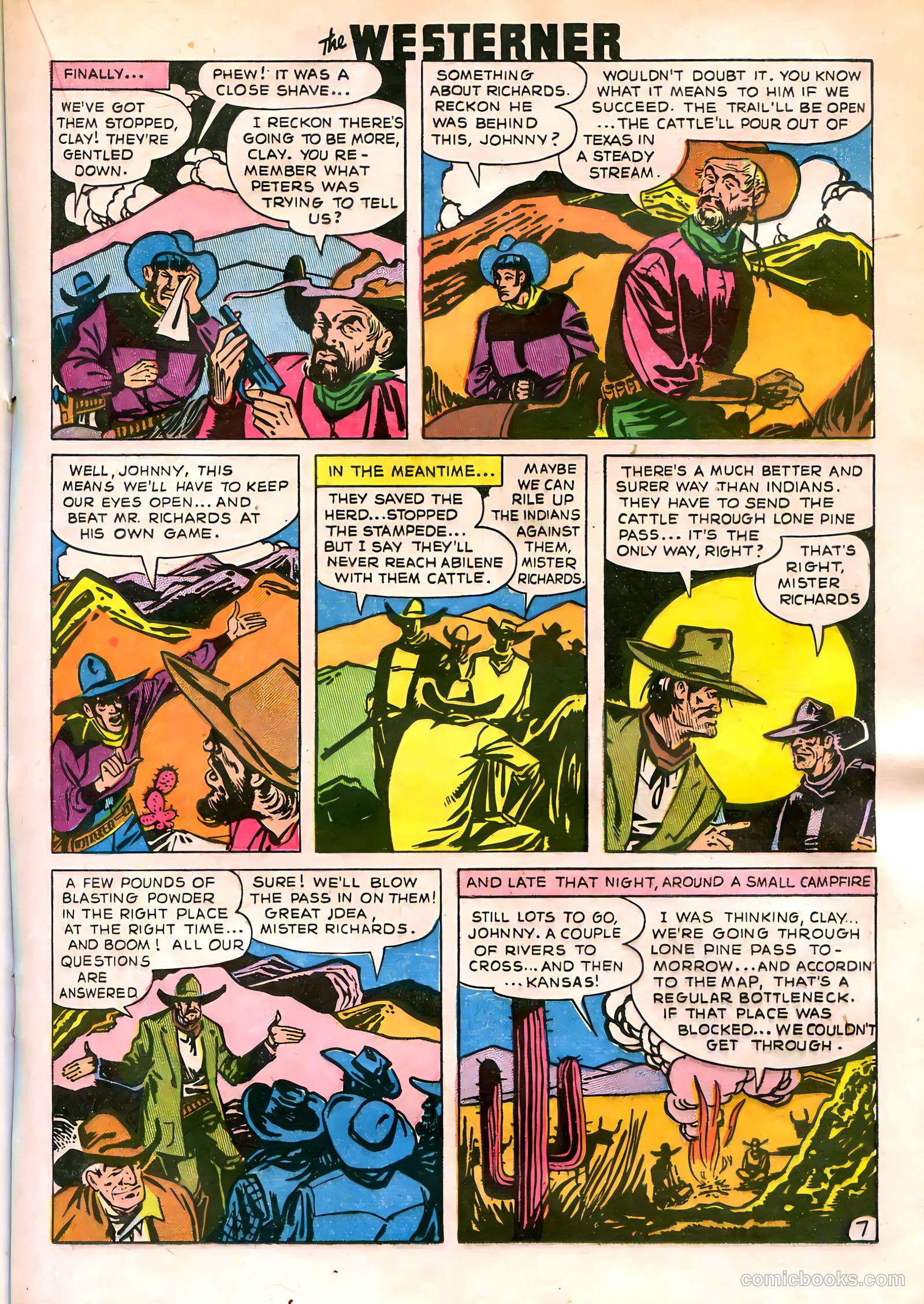 The Westerner Comics #19 (1949) — page 25 of 52