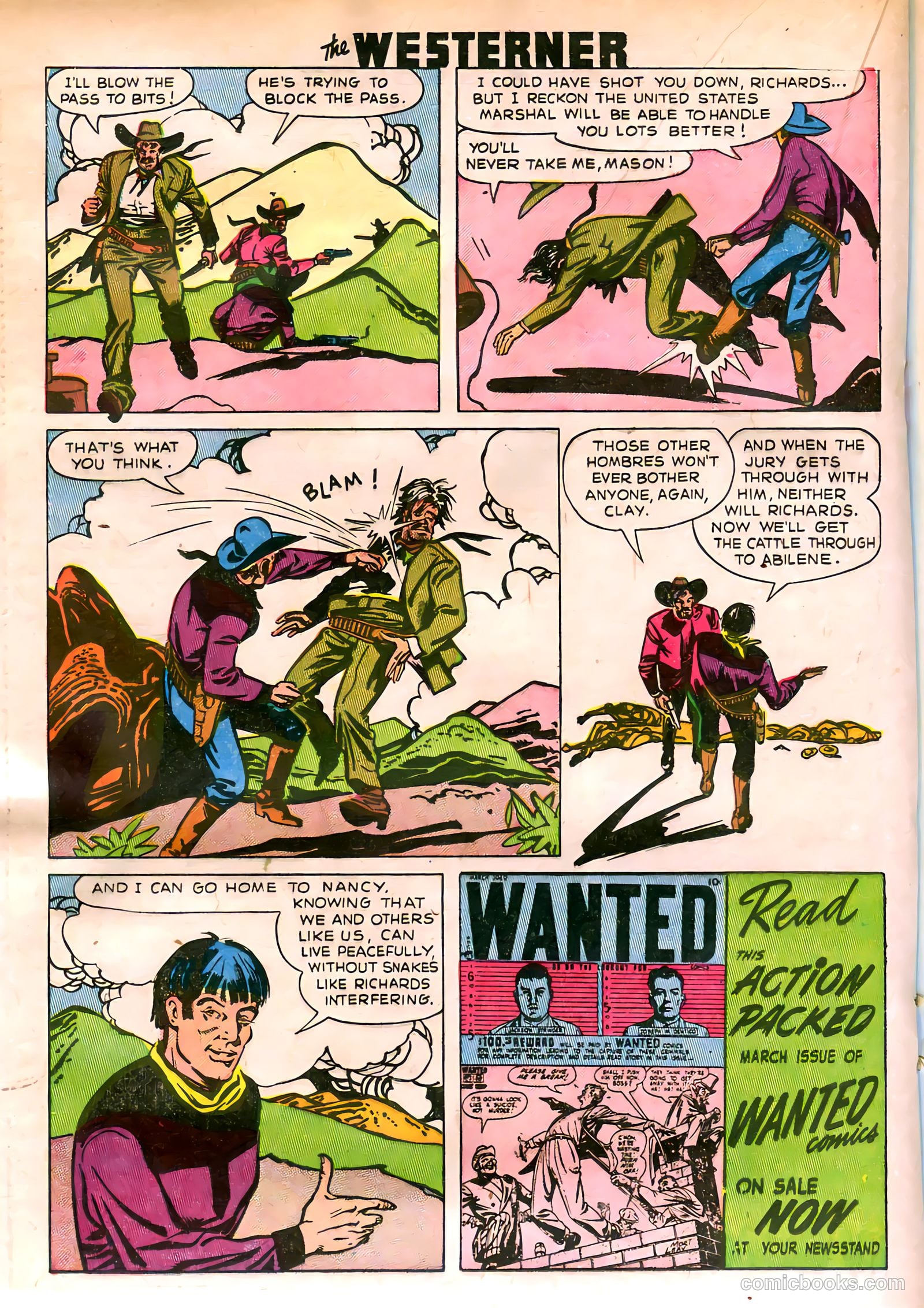 The Westerner Comics #19 (1949) — page 28 of 52