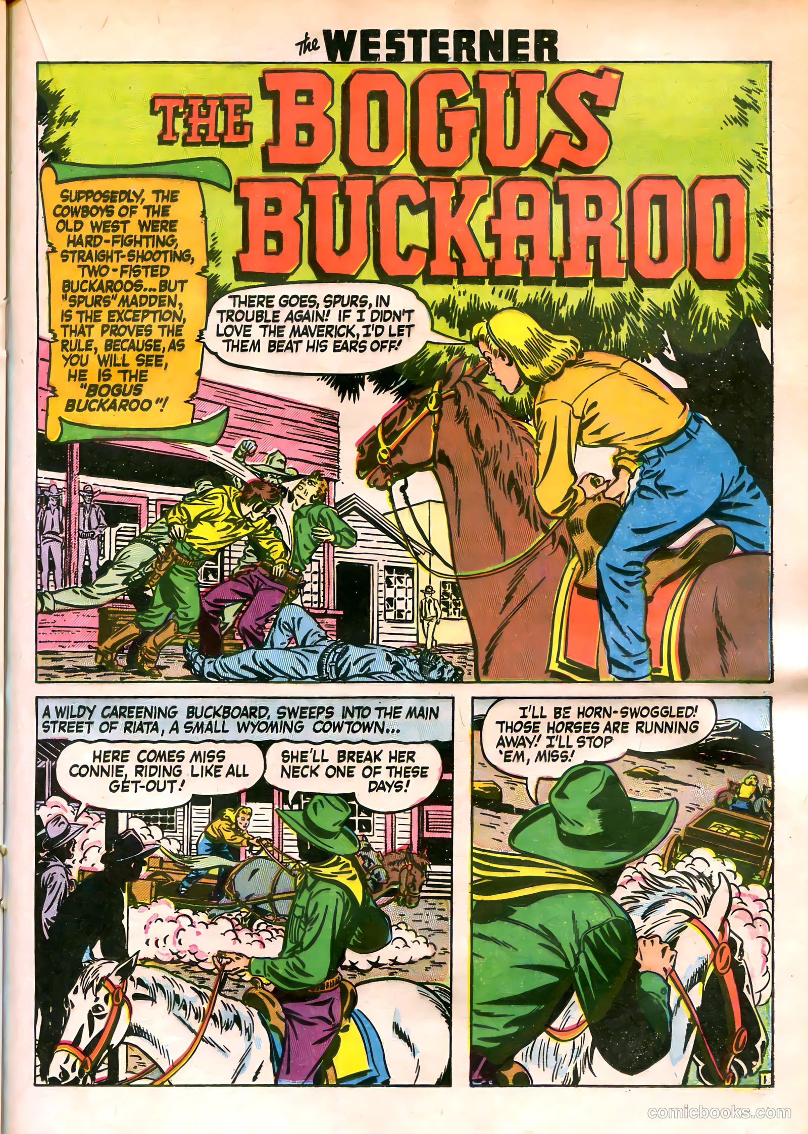 The Westerner Comics #19 (1949) — page 31 of 52