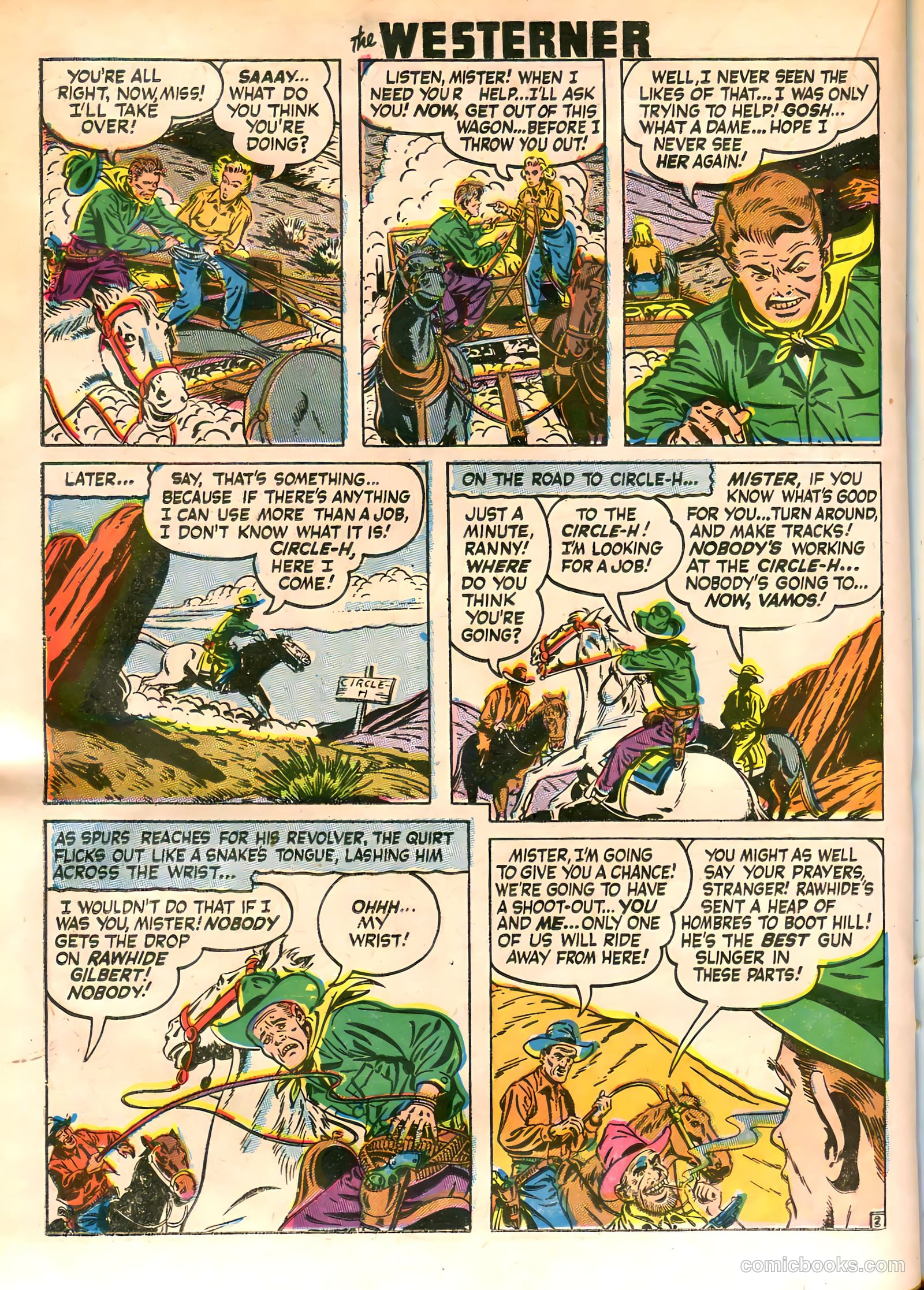 The Westerner Comics #19 (1949) — page 32 of 52