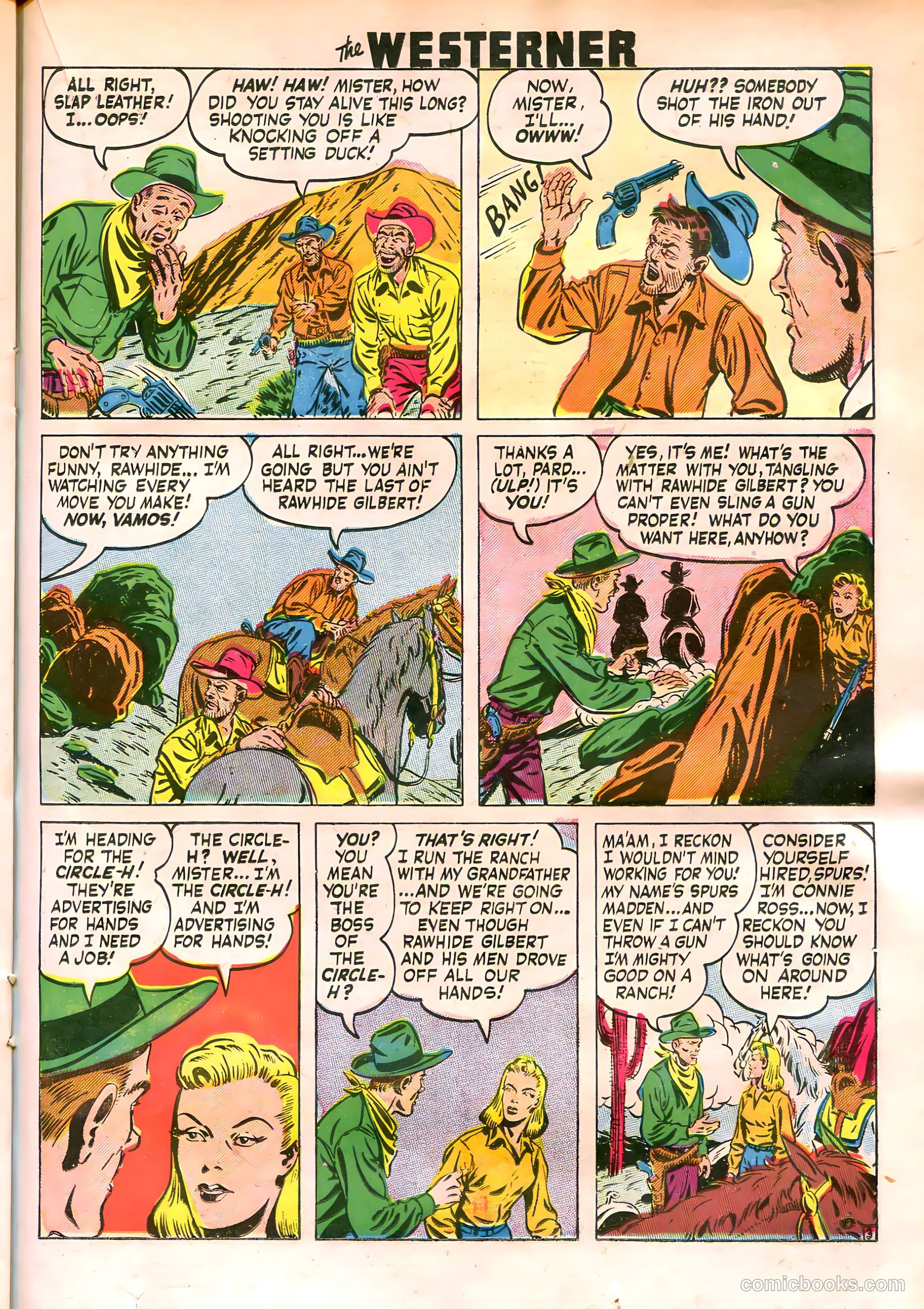 The Westerner Comics #19 (1949) — page 33 of 52