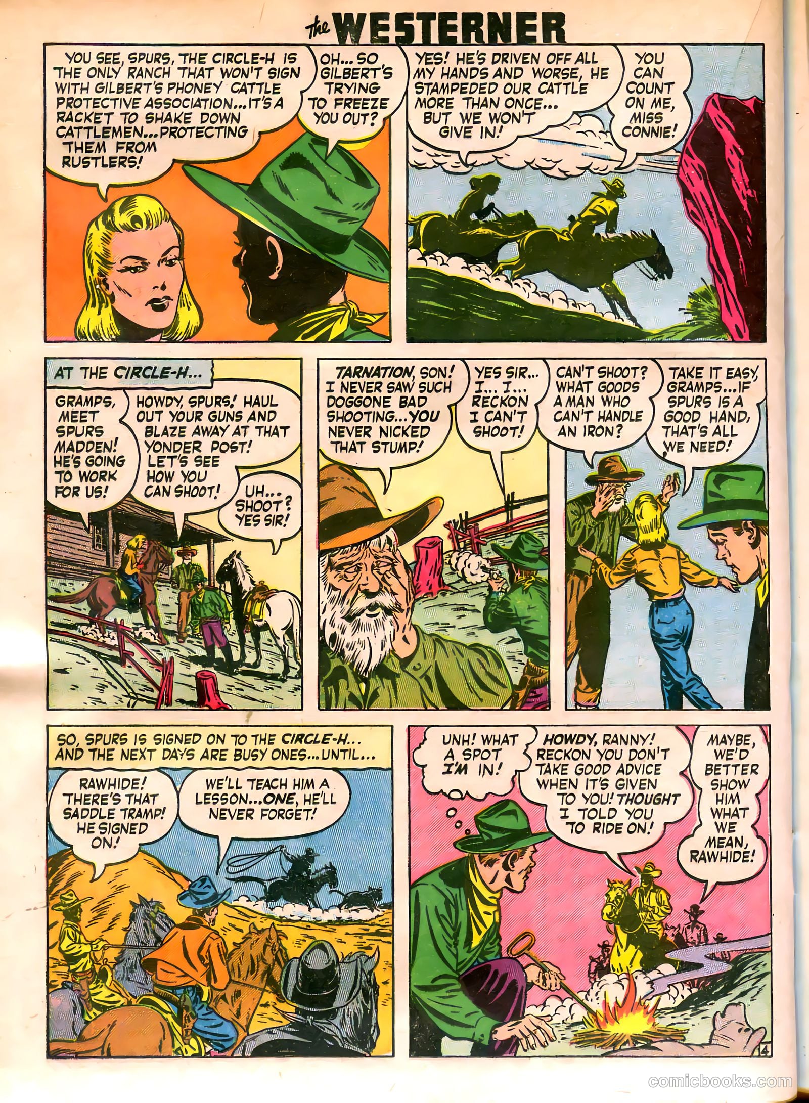 The Westerner Comics #19 (1949) — page 34 of 52