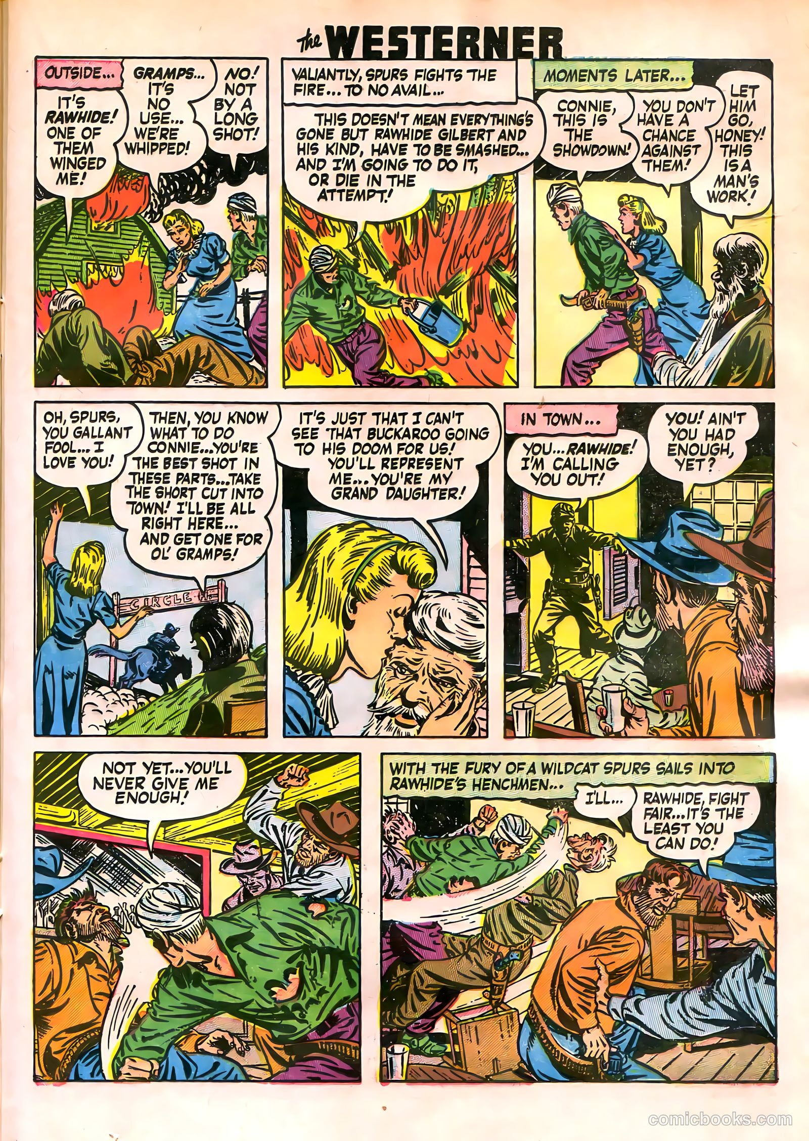The Westerner Comics #19 (1949) — page 37 of 52