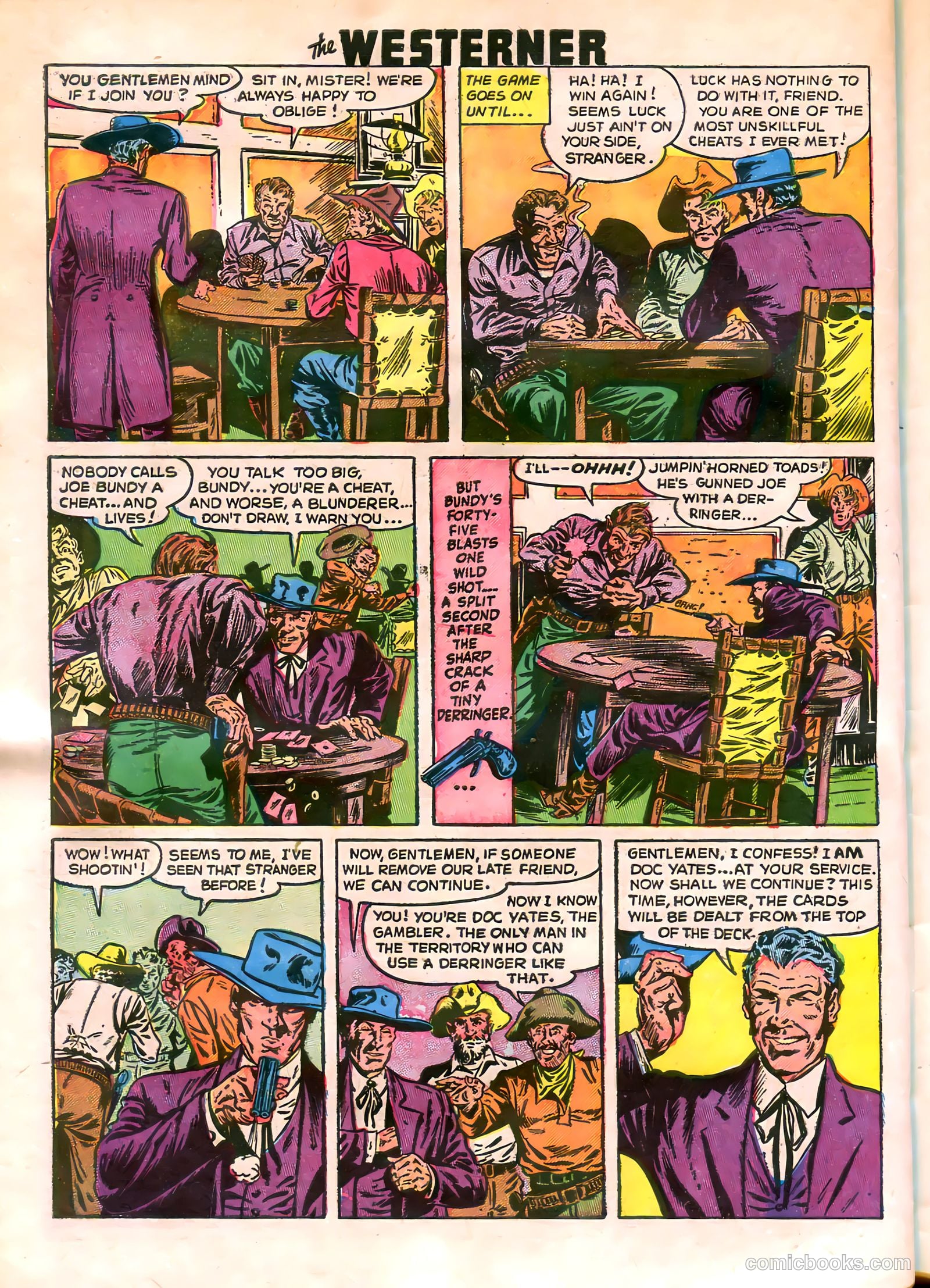The Westerner Comics #19 (1949) — page 42 of 52
