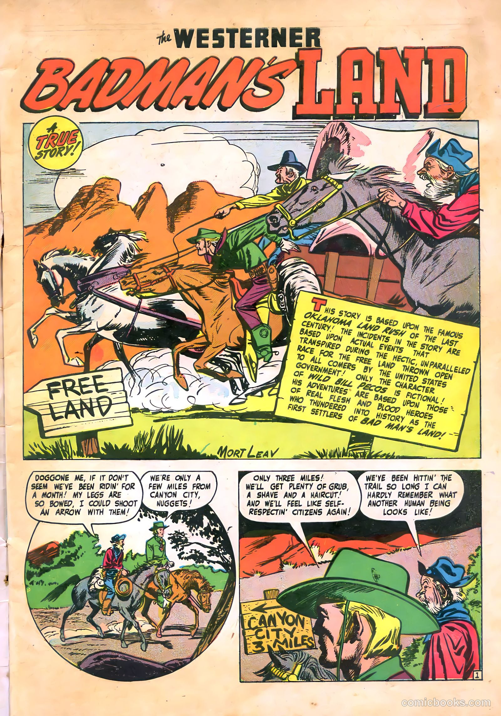 The Westerner Comics #20 (1949) — page 3 of 52