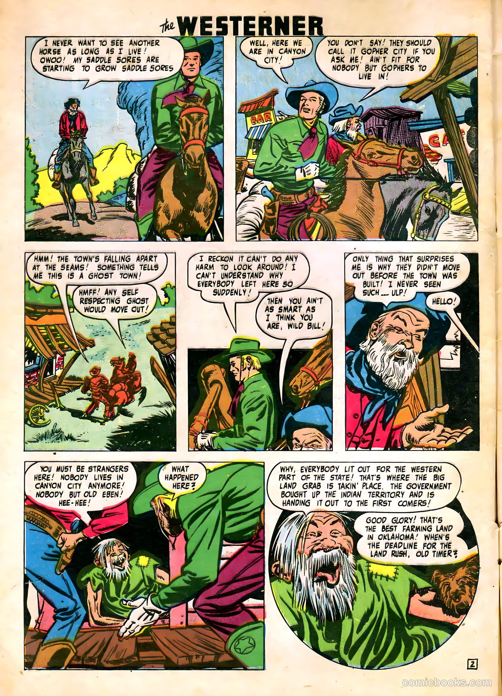 The Westerner Comics #20 (1949) — page 4 of 52