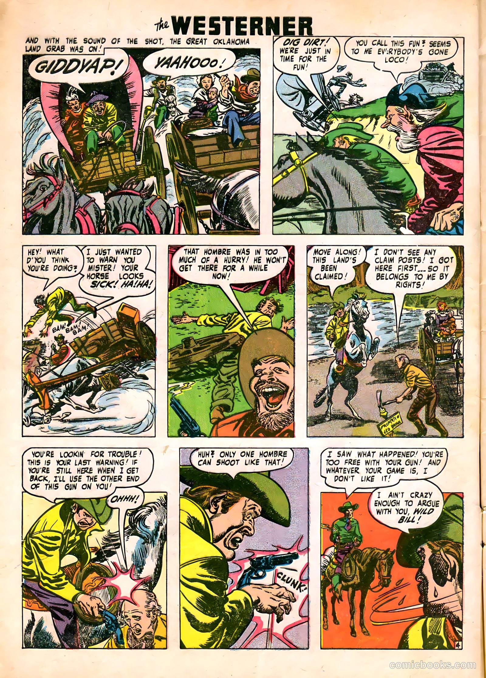 The Westerner Comics #20 (1949) — page 6 of 52