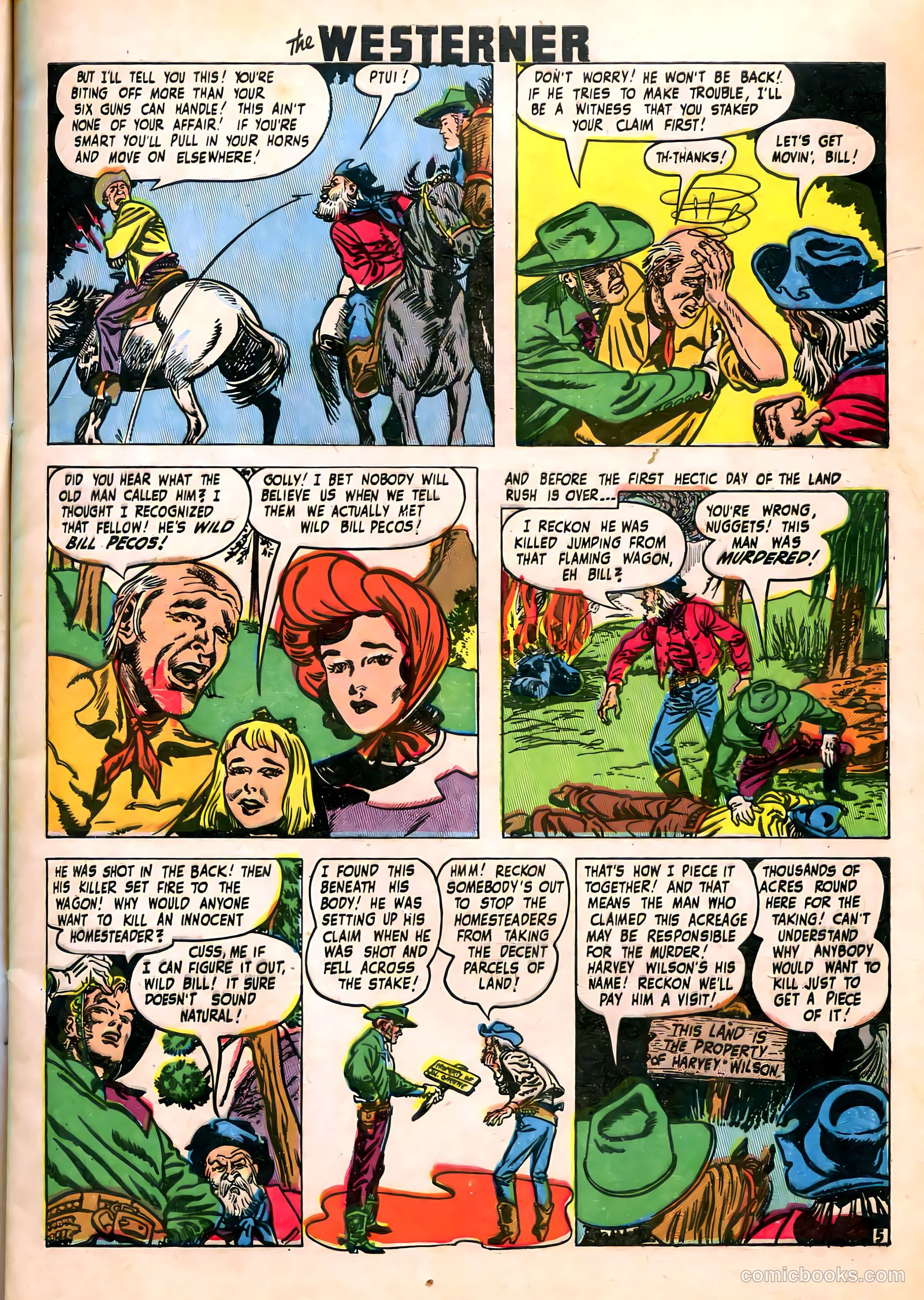 The Westerner Comics #20 (1949) — page 7 of 52