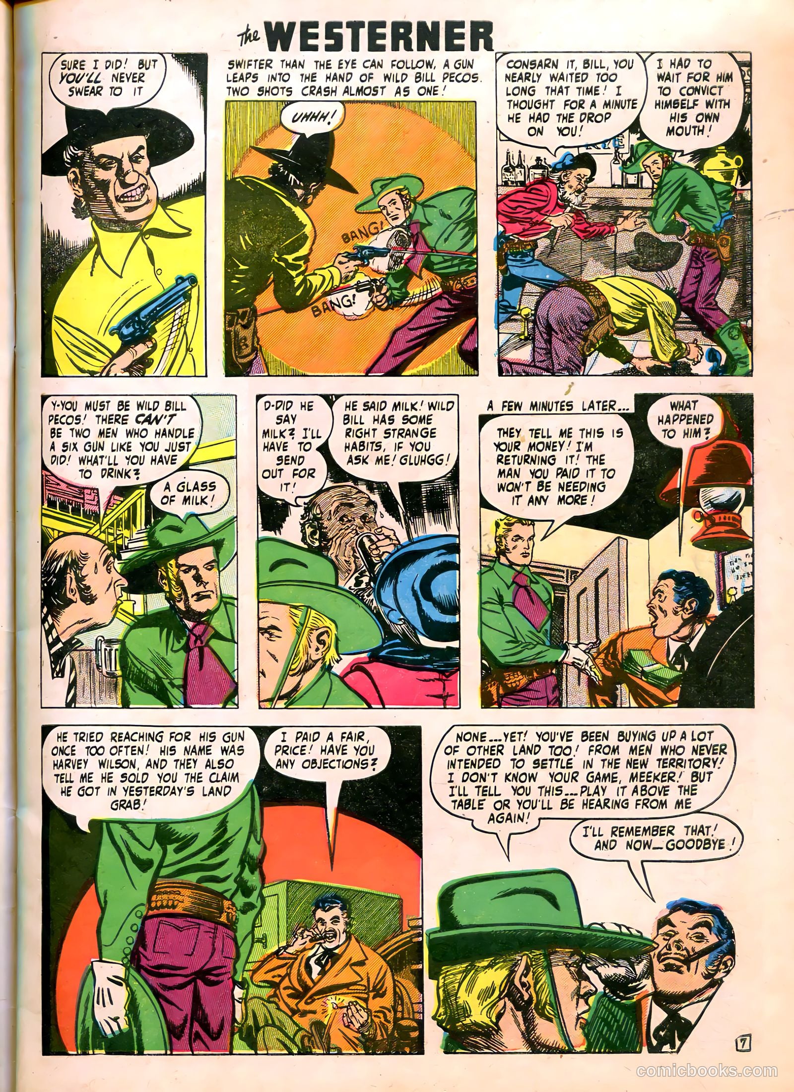 The Westerner Comics #20 (1949) — page 9 of 52