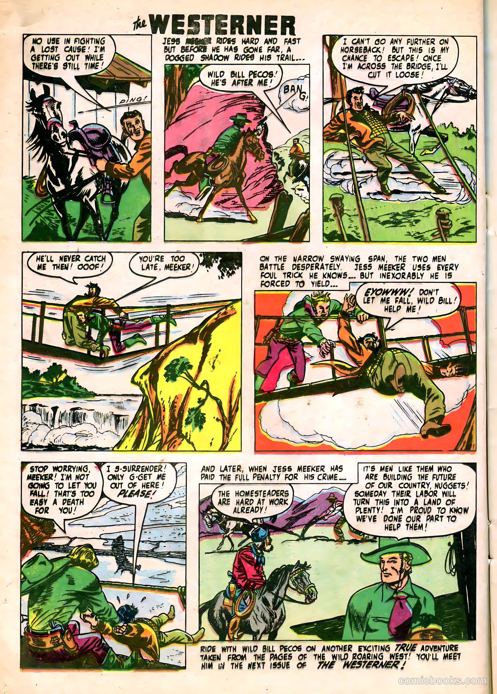 The Westerner Comics #20 (1949) — page 16 of 52