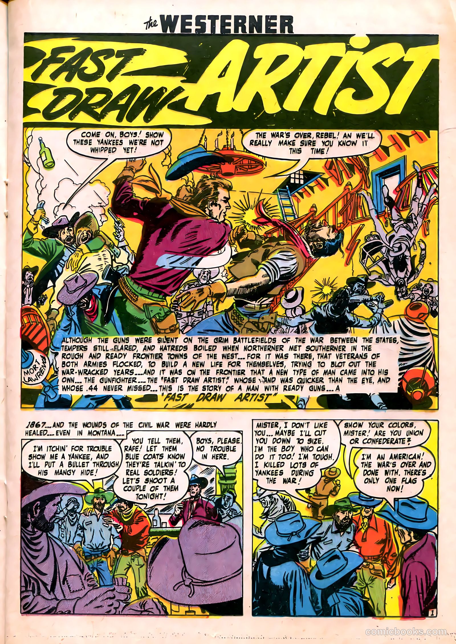 The Westerner Comics #20 (1949) — page 19 of 52
