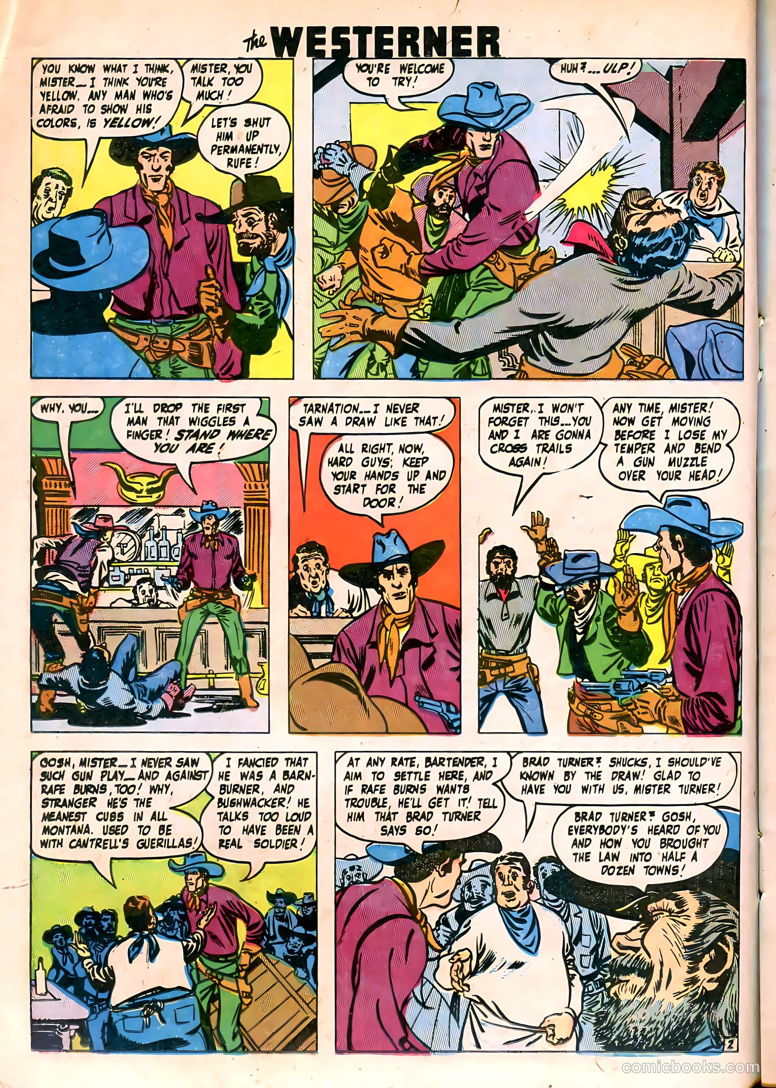 The Westerner Comics #20 (1949) — page 20 of 52