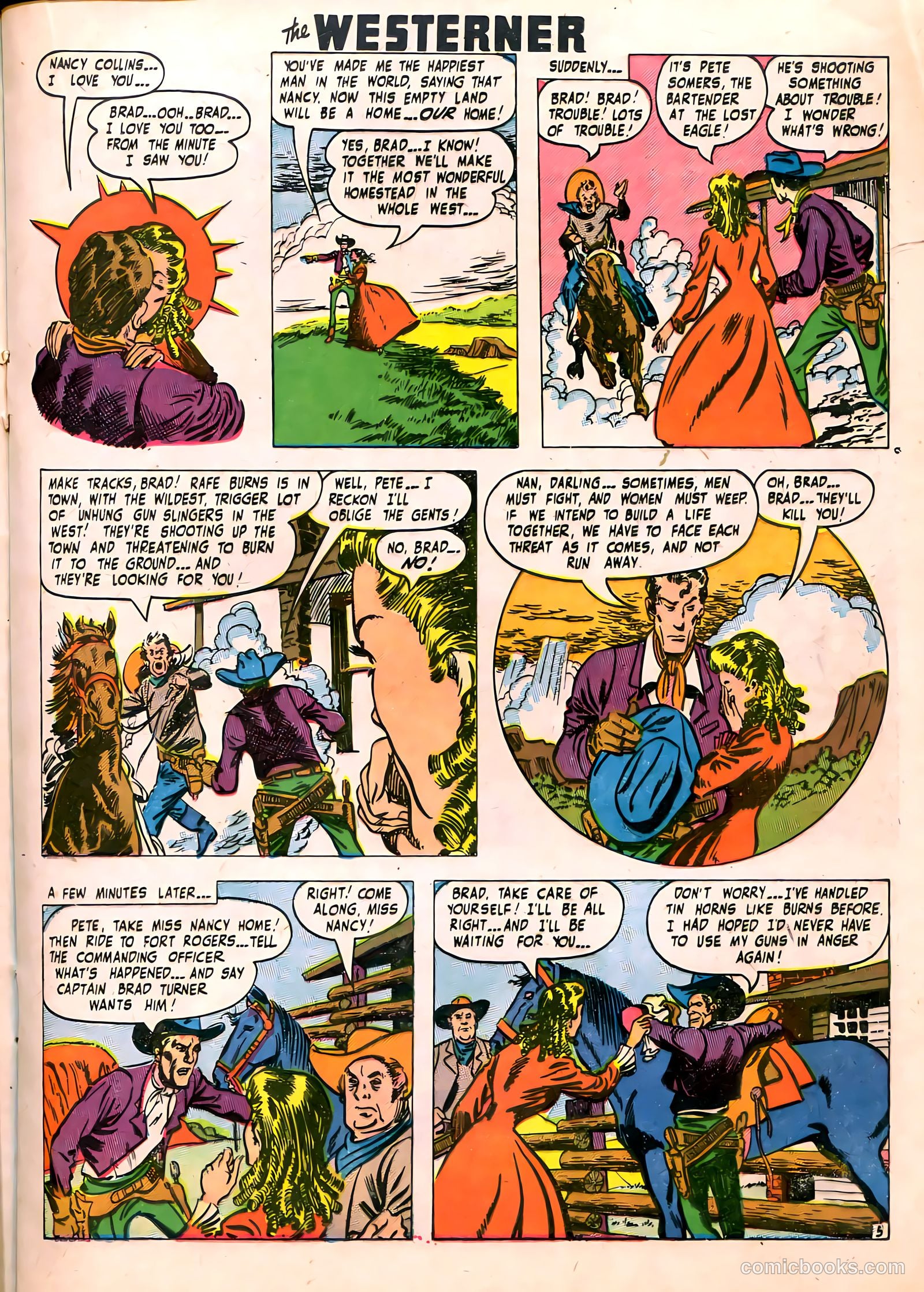 The Westerner Comics #20 (1949) — page 23 of 52