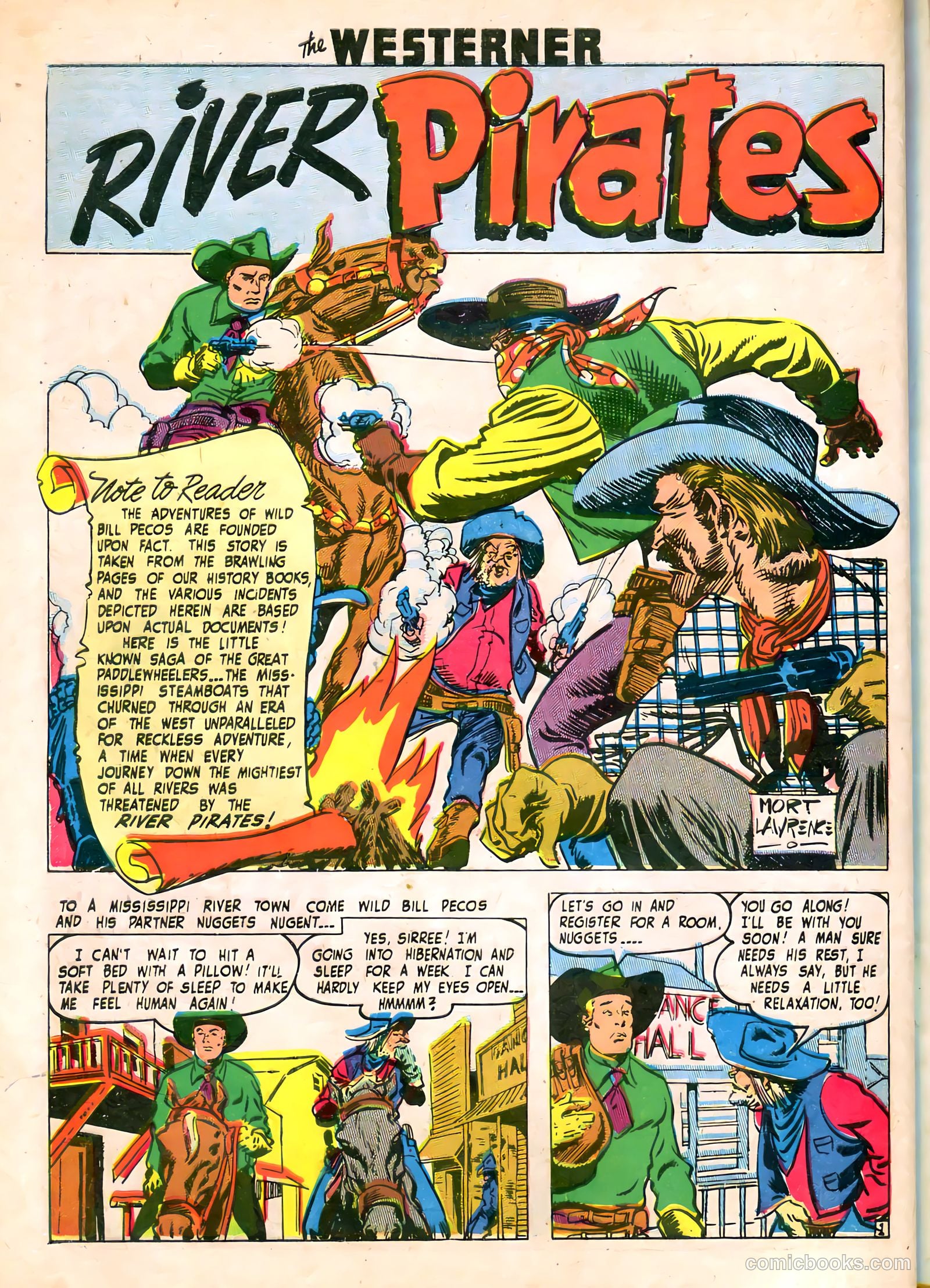 The Westerner Comics #20 (1949) — page 40 of 52