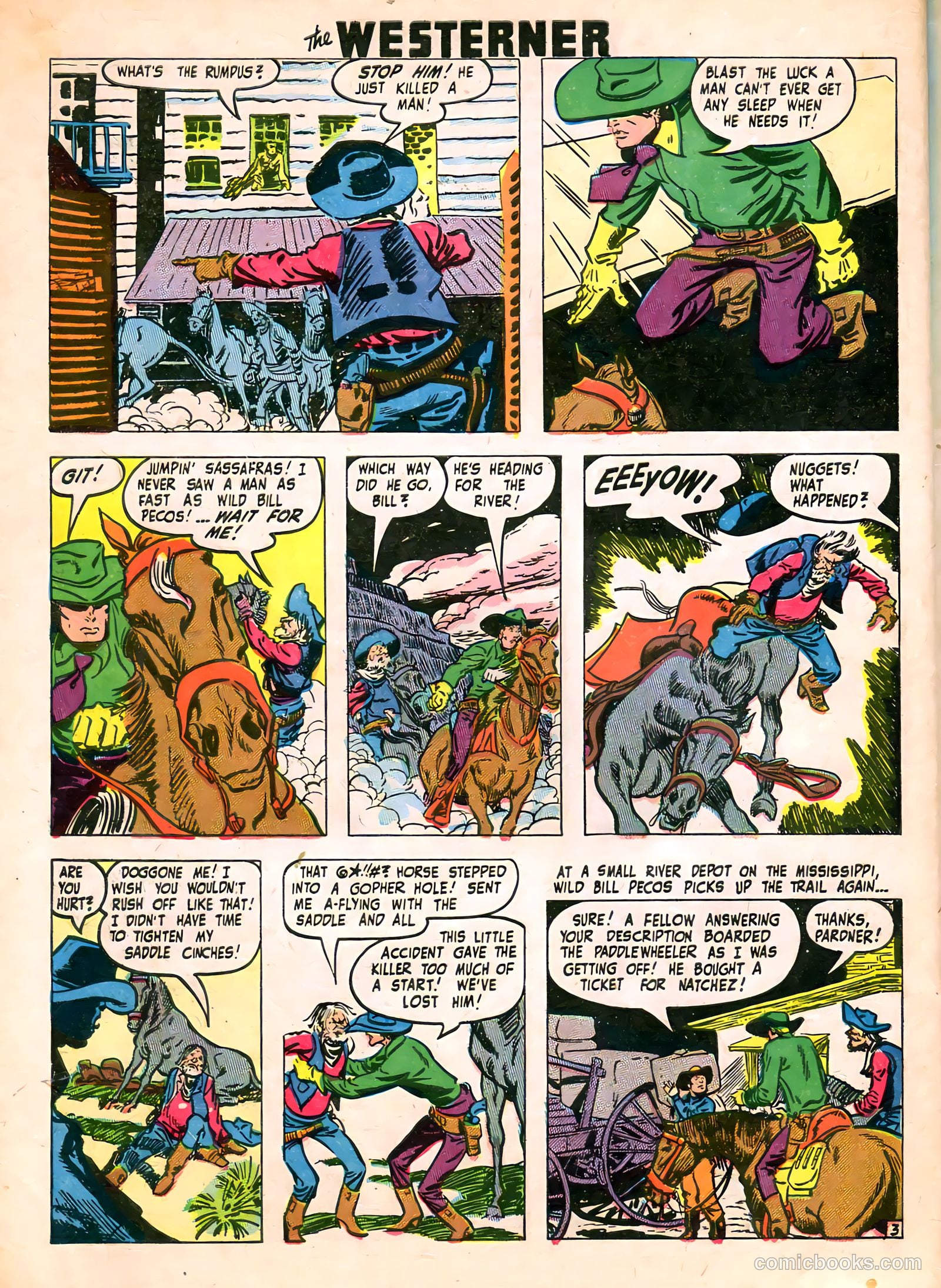 The Westerner Comics #20 (1949) — page 42 of 52