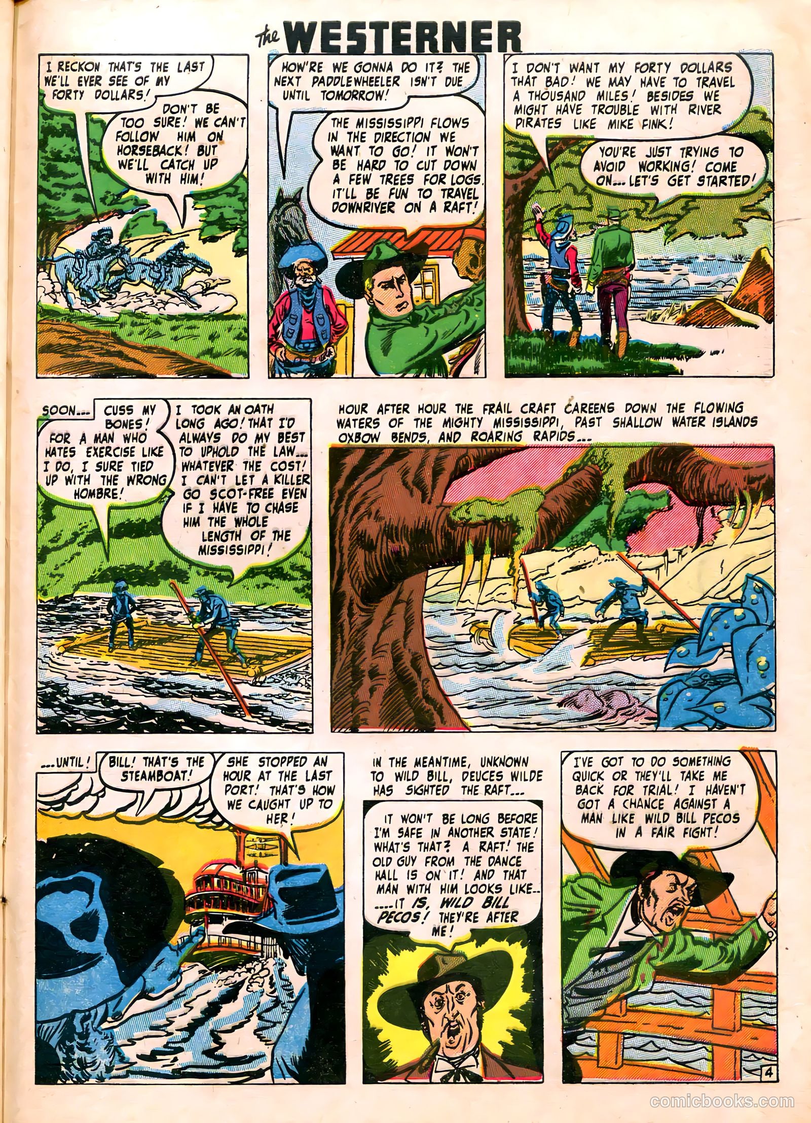 The Westerner Comics #20 (1949) — page 43 of 52