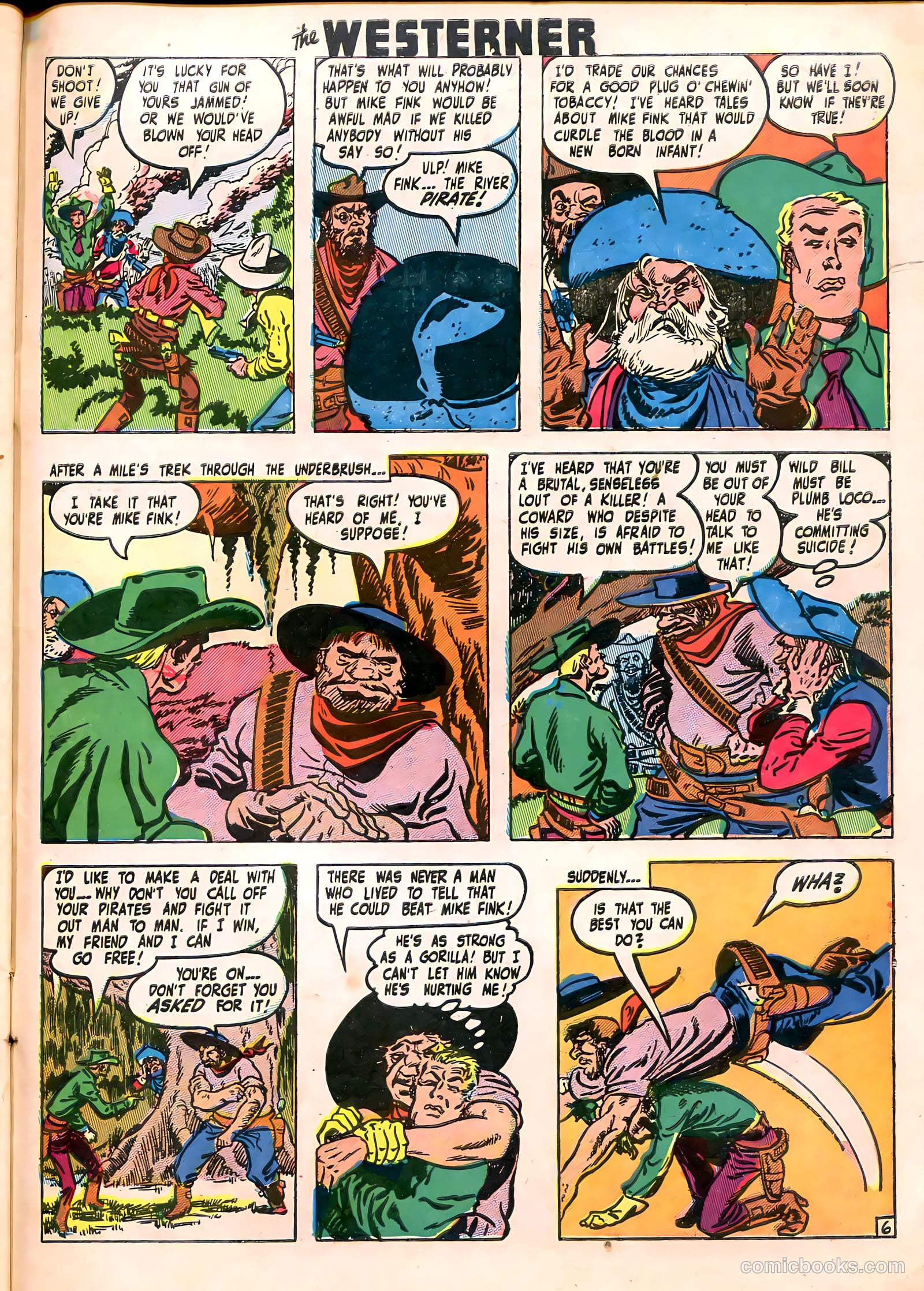The Westerner Comics #20 (1949) — page 45 of 52