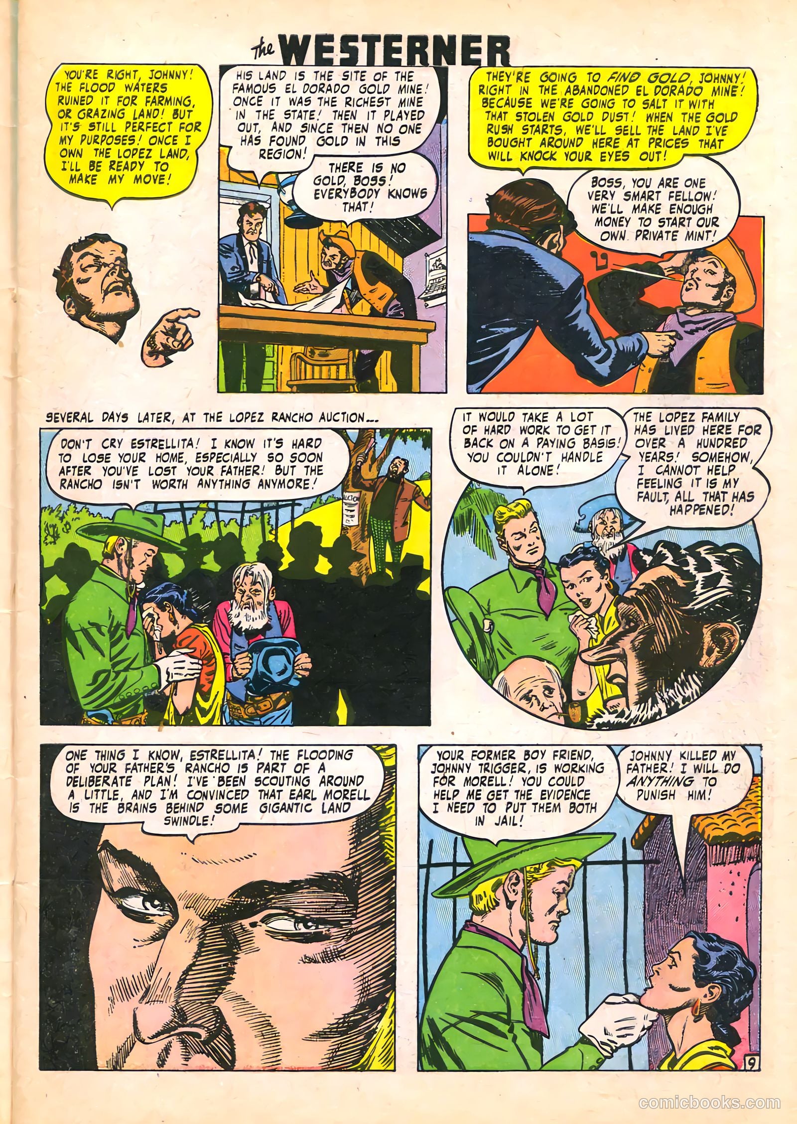 The Westerner Comics #21 (1949) — page 11 of 52
