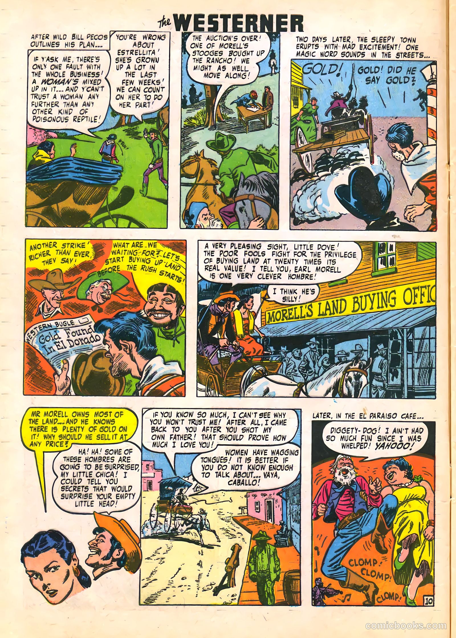 The Westerner Comics #21 (1949) — page 12 of 52