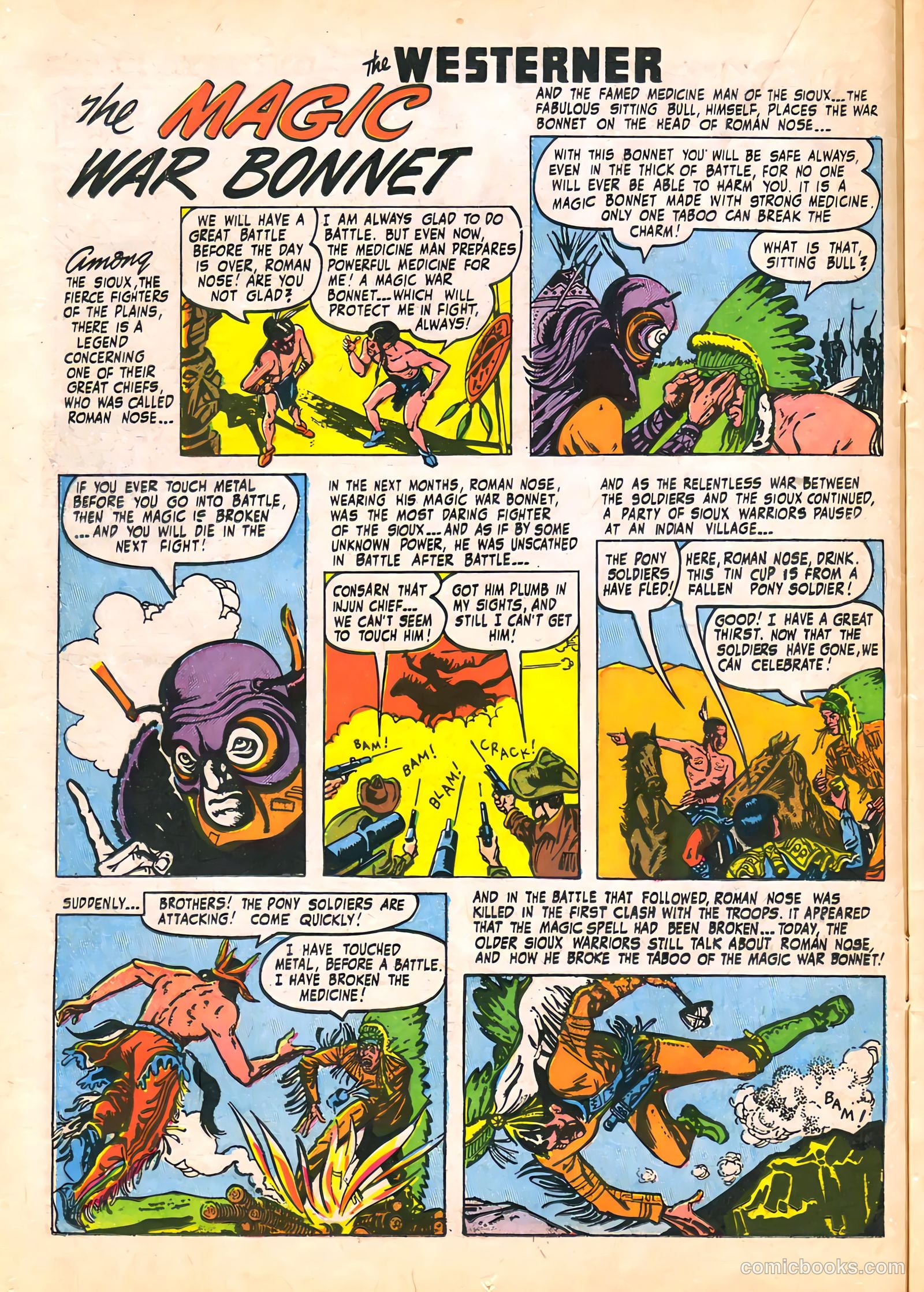 The Westerner Comics #21 (1949) — page 18 of 52