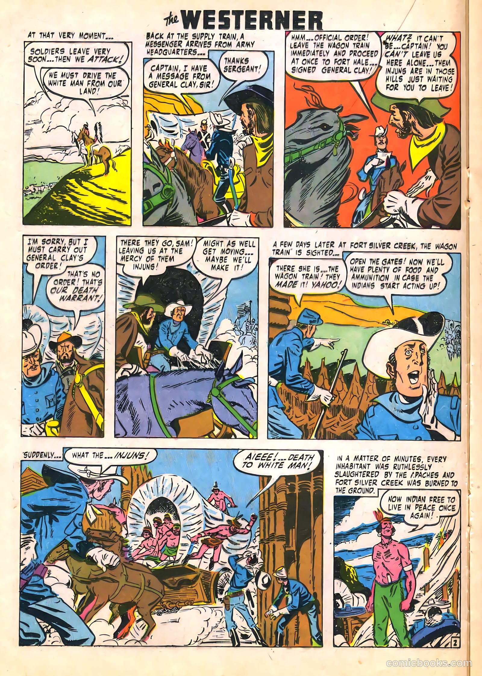 The Westerner Comics #21 (1949) — page 22 of 52