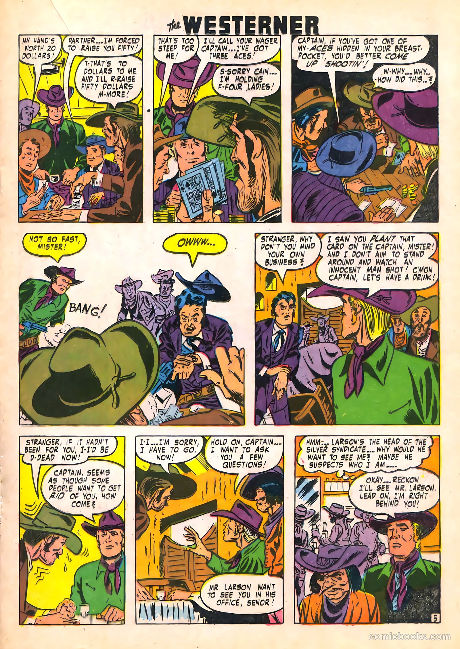 The Westerner Comics #21 (1949) — page 25 of 52