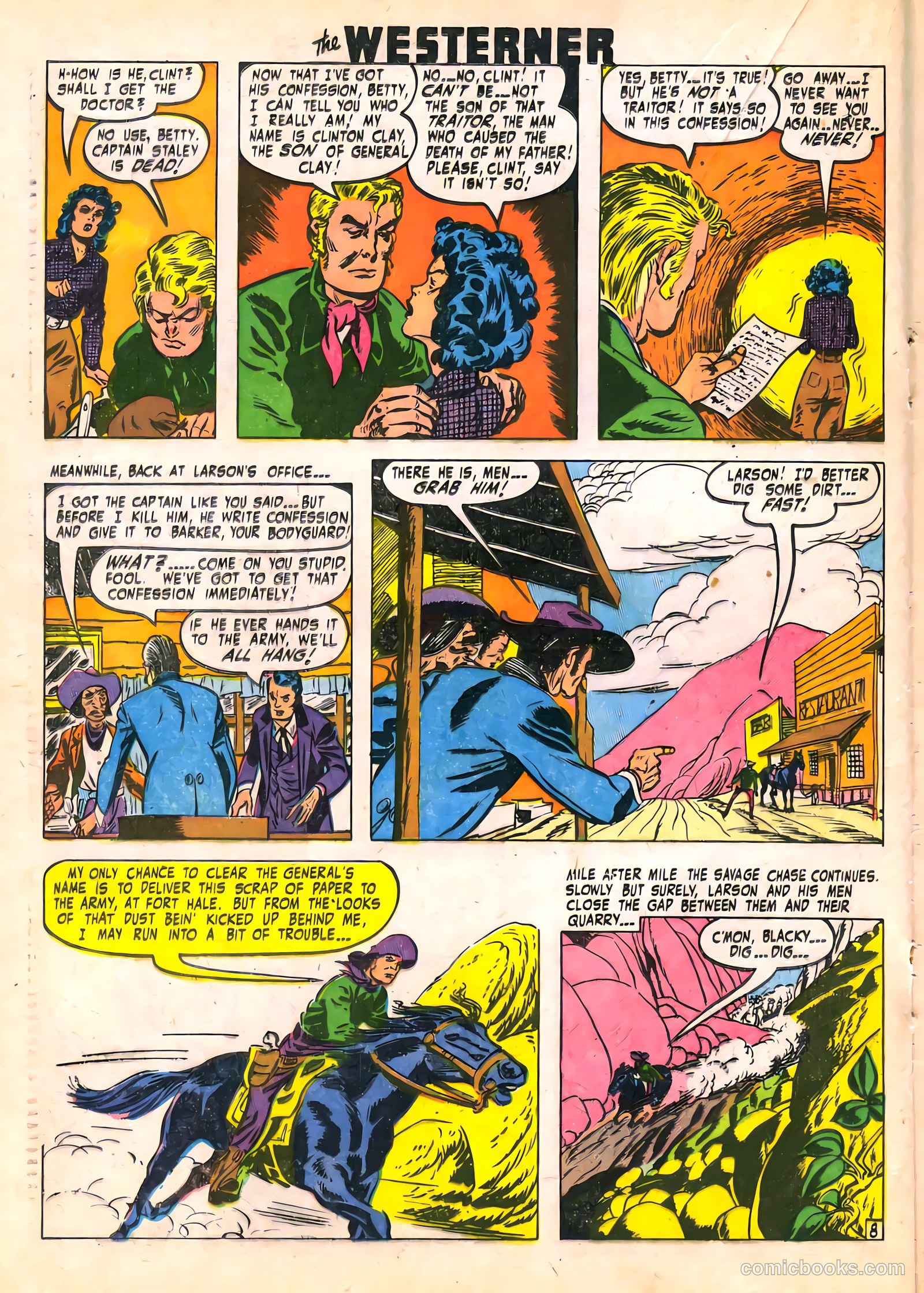 The Westerner Comics #21 (1949) — page 28 of 52