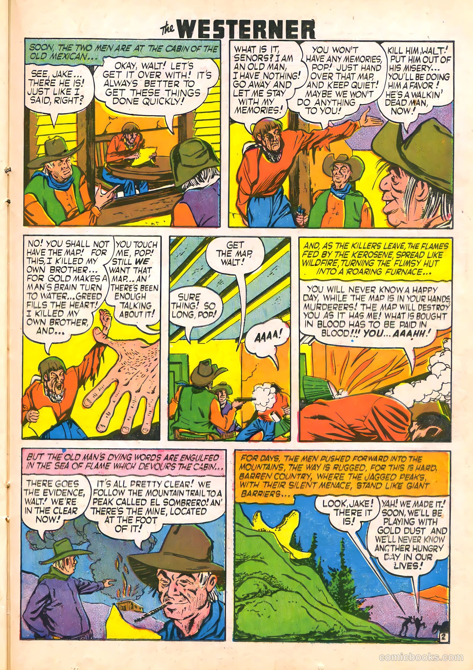 The Westerner Comics #21 (1949) — page 33 of 52