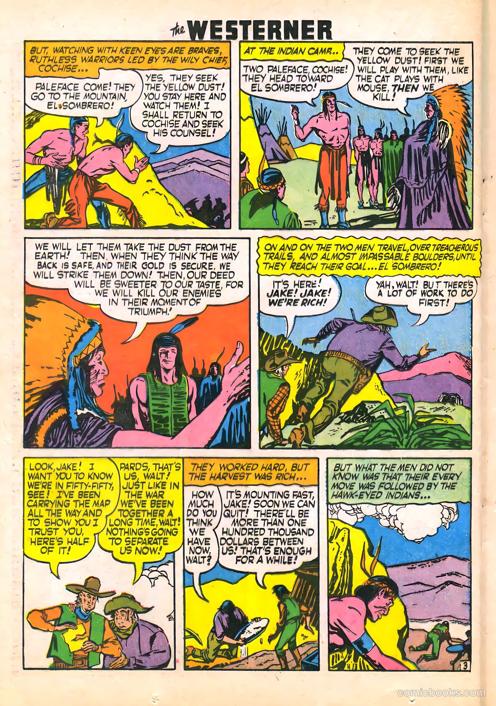 The Westerner Comics #21 (1949) — page 34 of 52