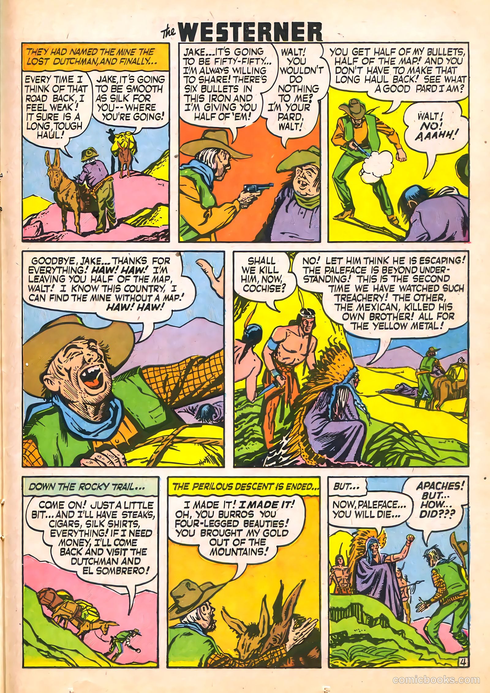 The Westerner Comics #21 (1949) — page 35 of 52
