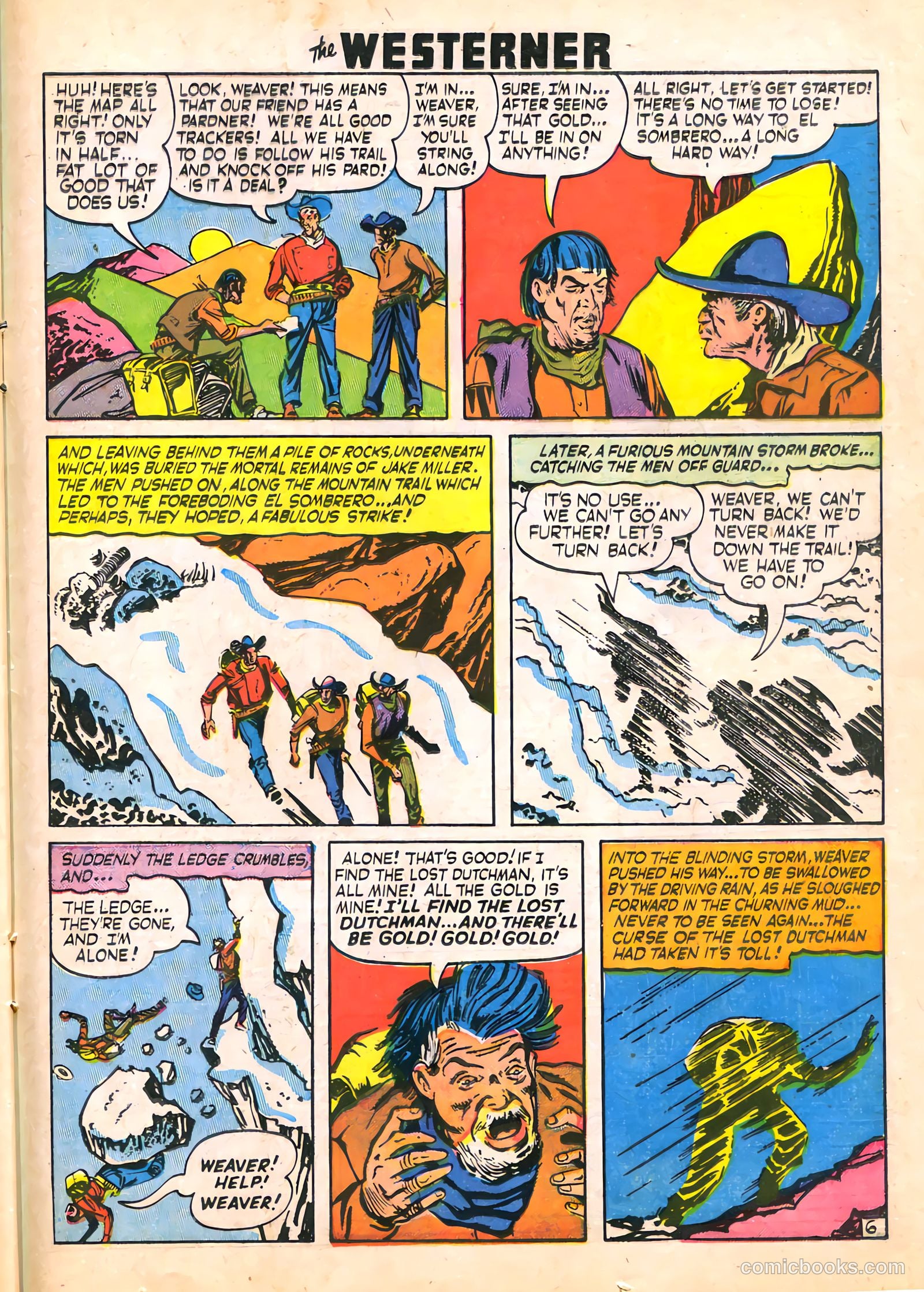 The Westerner Comics #21 (1949) — page 37 of 52