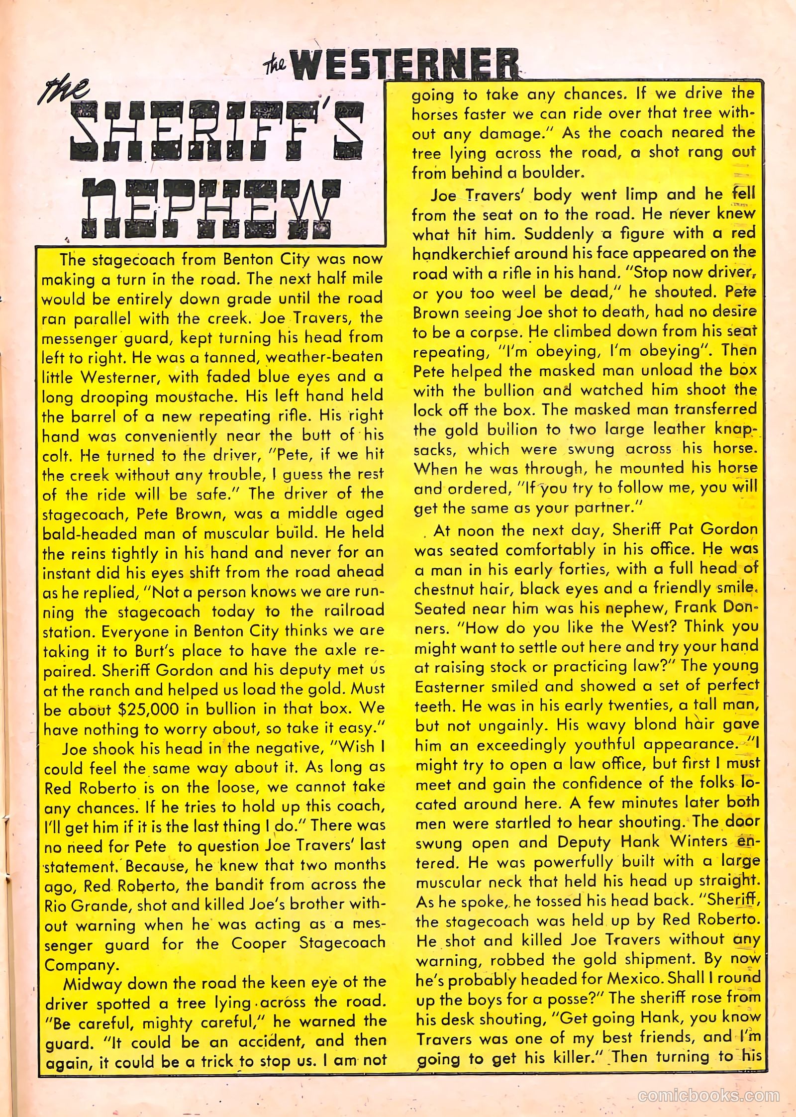 The Westerner Comics #21 (1949) — page 39 of 52