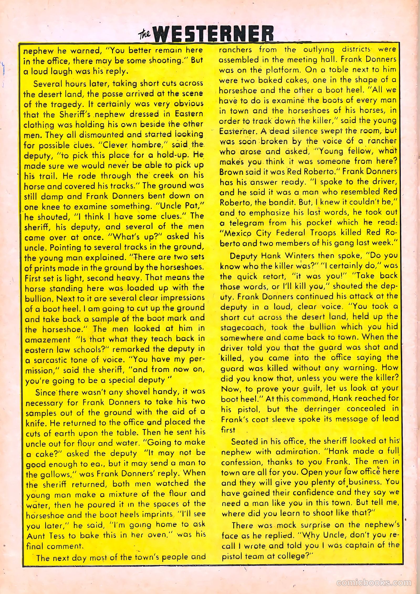 The Westerner Comics #21 (1949) — page 40 of 52