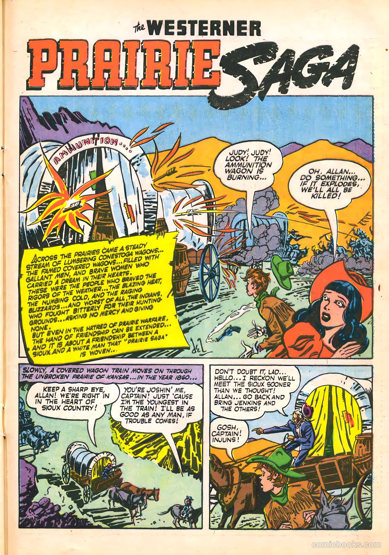 The Westerner Comics #21 (1949) — page 41 of 52