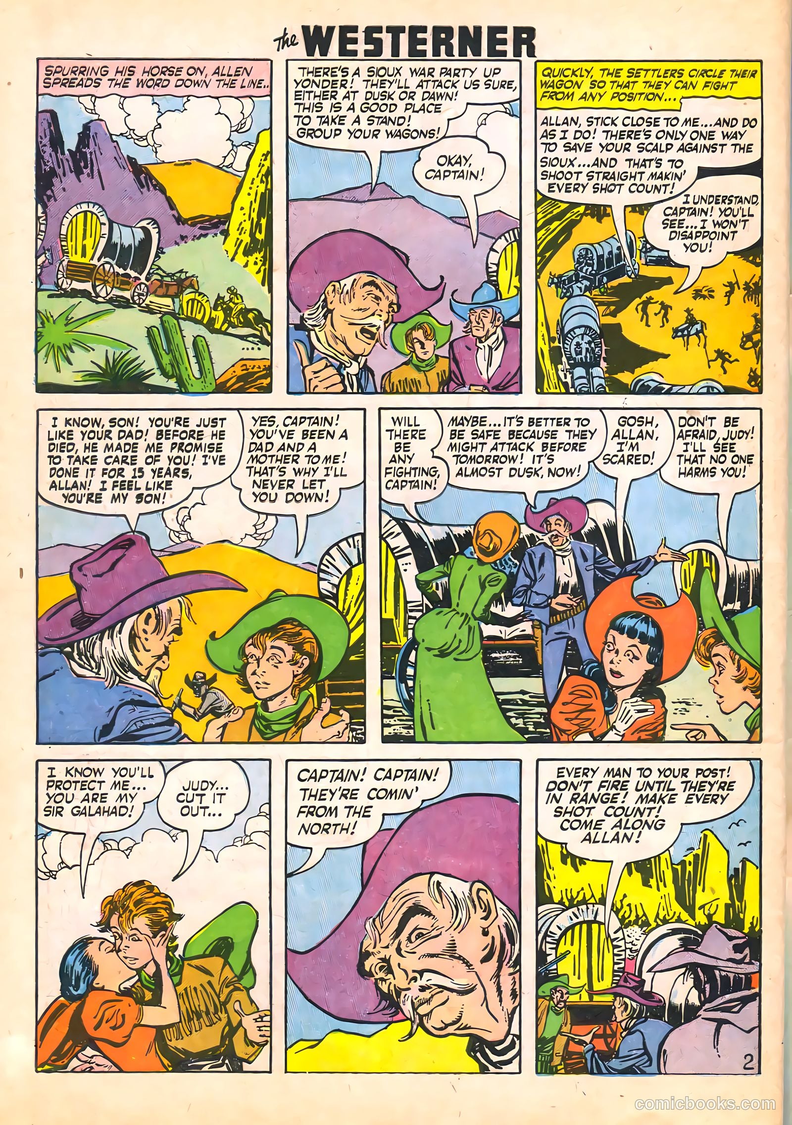 The Westerner Comics #21 (1949) — page 42 of 52